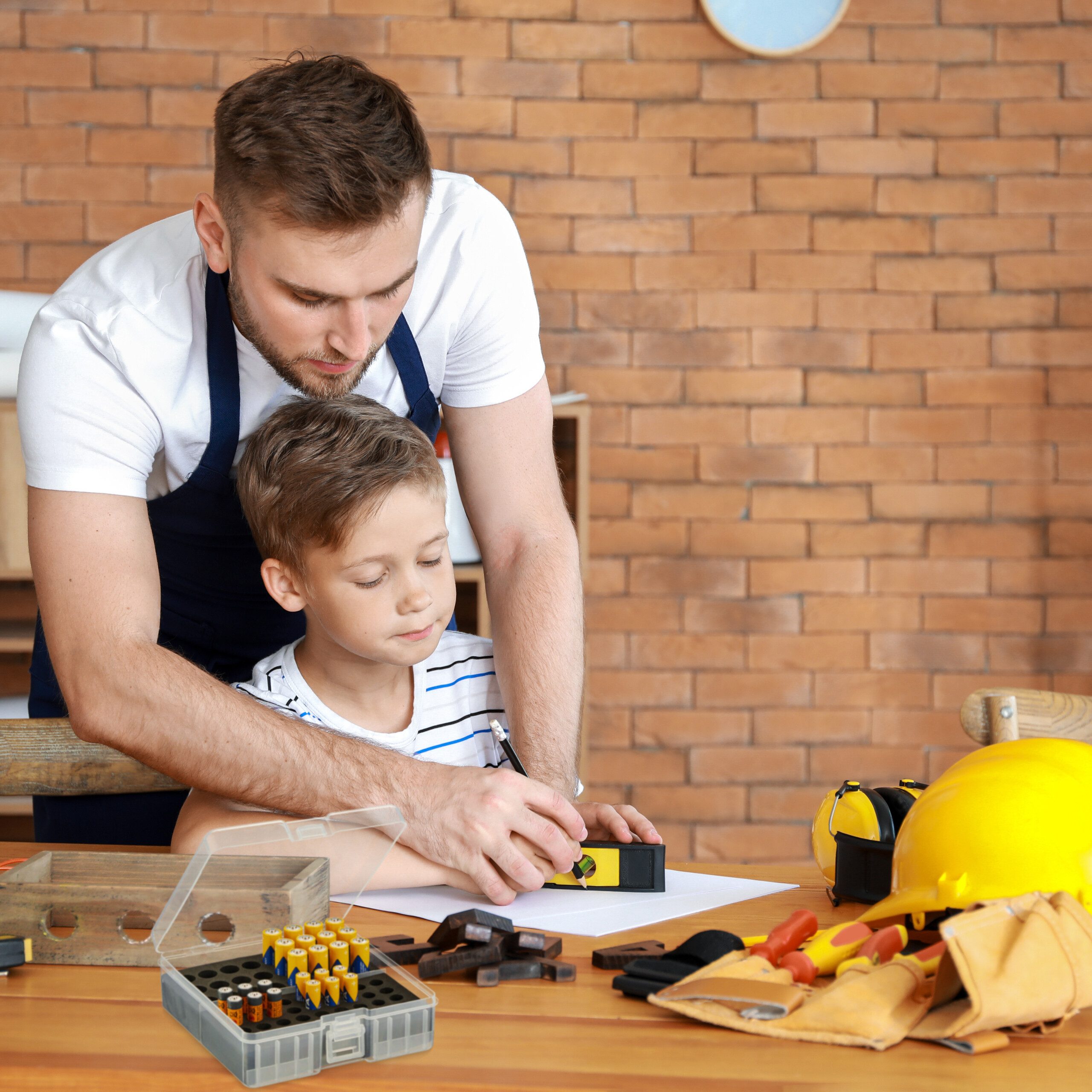 relaxdays Batteriebox 2er Set (2er Set)