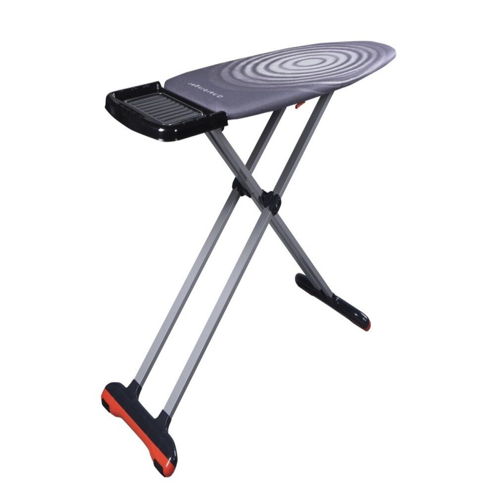 Harbinger Bügelbrett Bügelbrett 46x127 cm, höhenverstellbar, rutschfest, für Dampfbügelstat