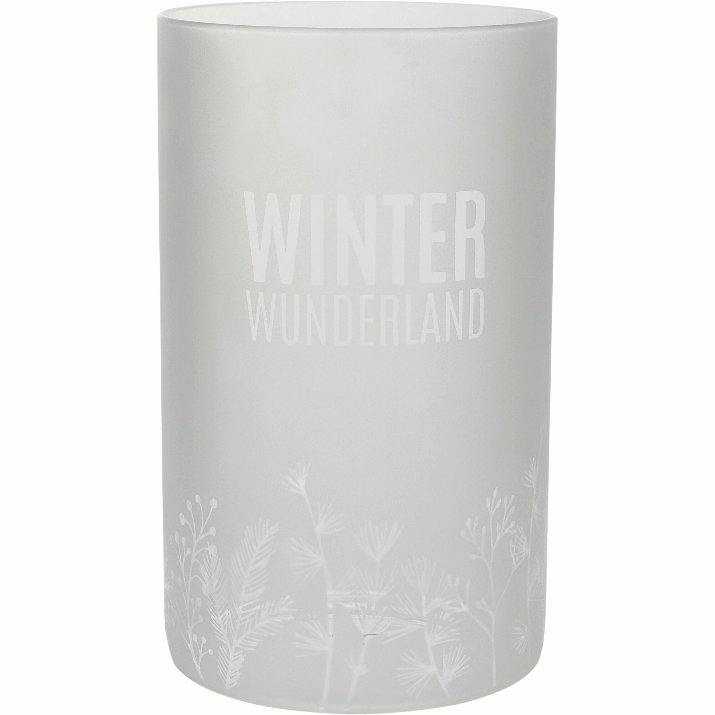Räder Design Windlicht Weihnachtswindlicht „Winterwunderland“ von Räder Design – Windlicht Ø