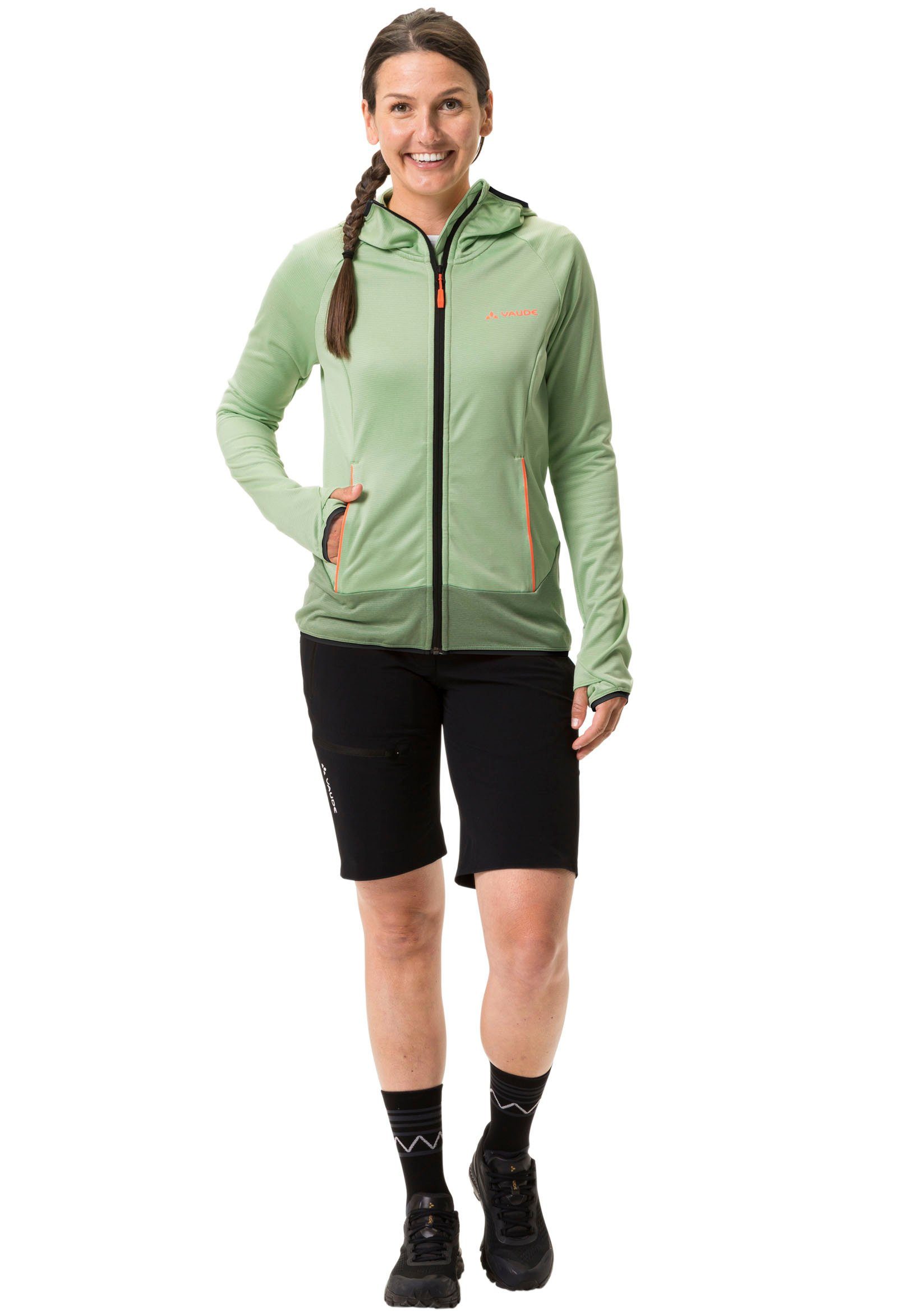 JACKET VAUDE (1-St) TEKOA WOMEN'S II Fleecejacke aloe vera FLEECE 368