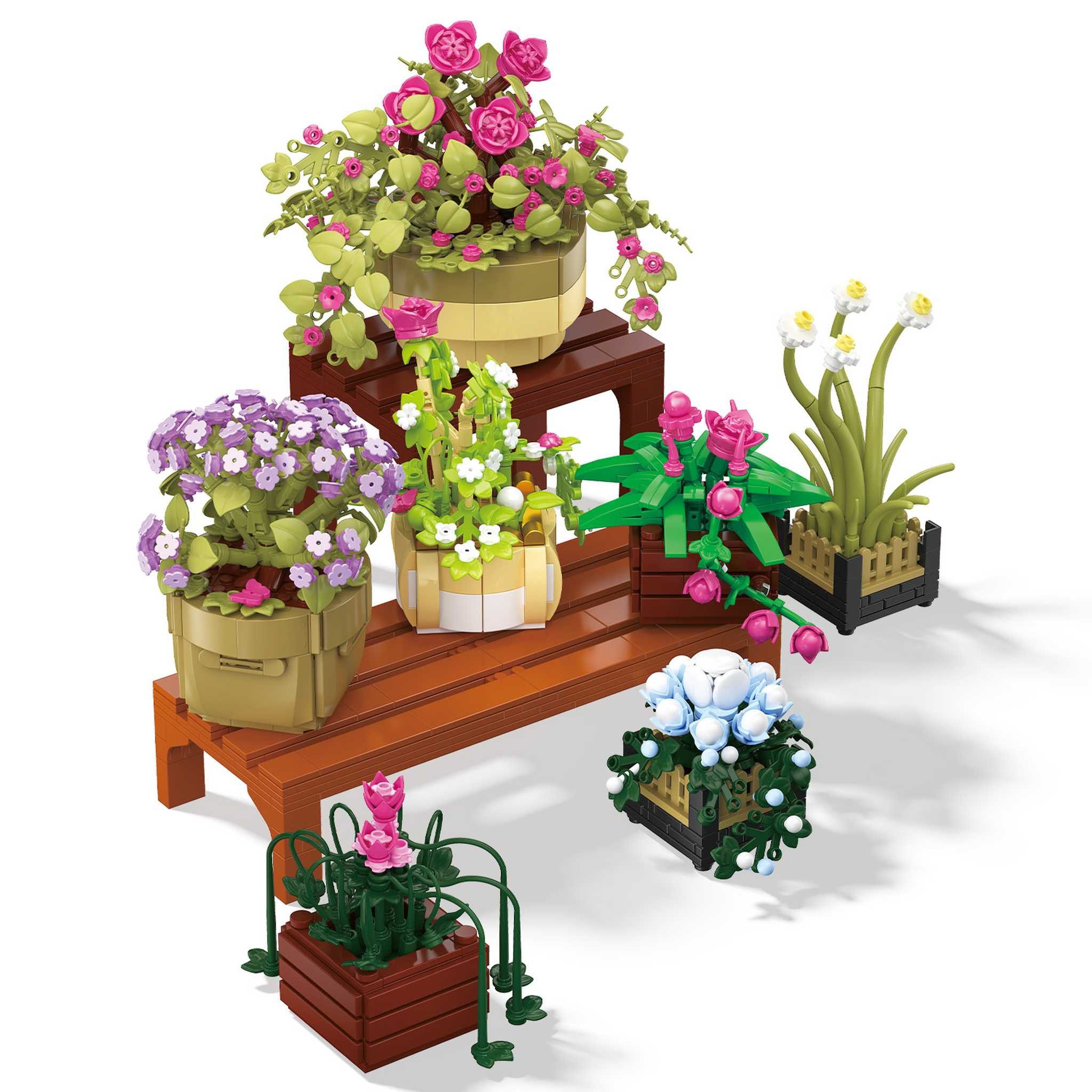 BAKA 33804 - Topfpflanzen (Baka) Spielbausteine