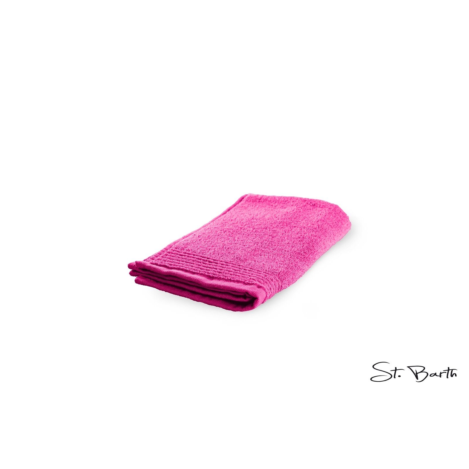 St.Barth Gästehandtuch Gästehandtuch GHT 30 x 50, 100% Baumwolle (1-St) Pink