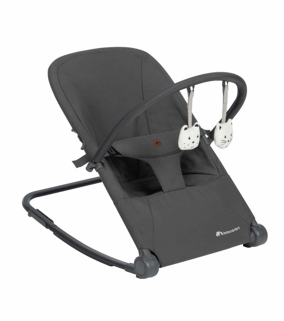 Bebeconfort Babywippe Bebeconfort Aster, Babywippe, 0–2 Jahre, leicht (2,7 kg), ultrakompakt, Leicht im Gewicht und ultraflach zusammenklappbar Verstellbare Rücke…