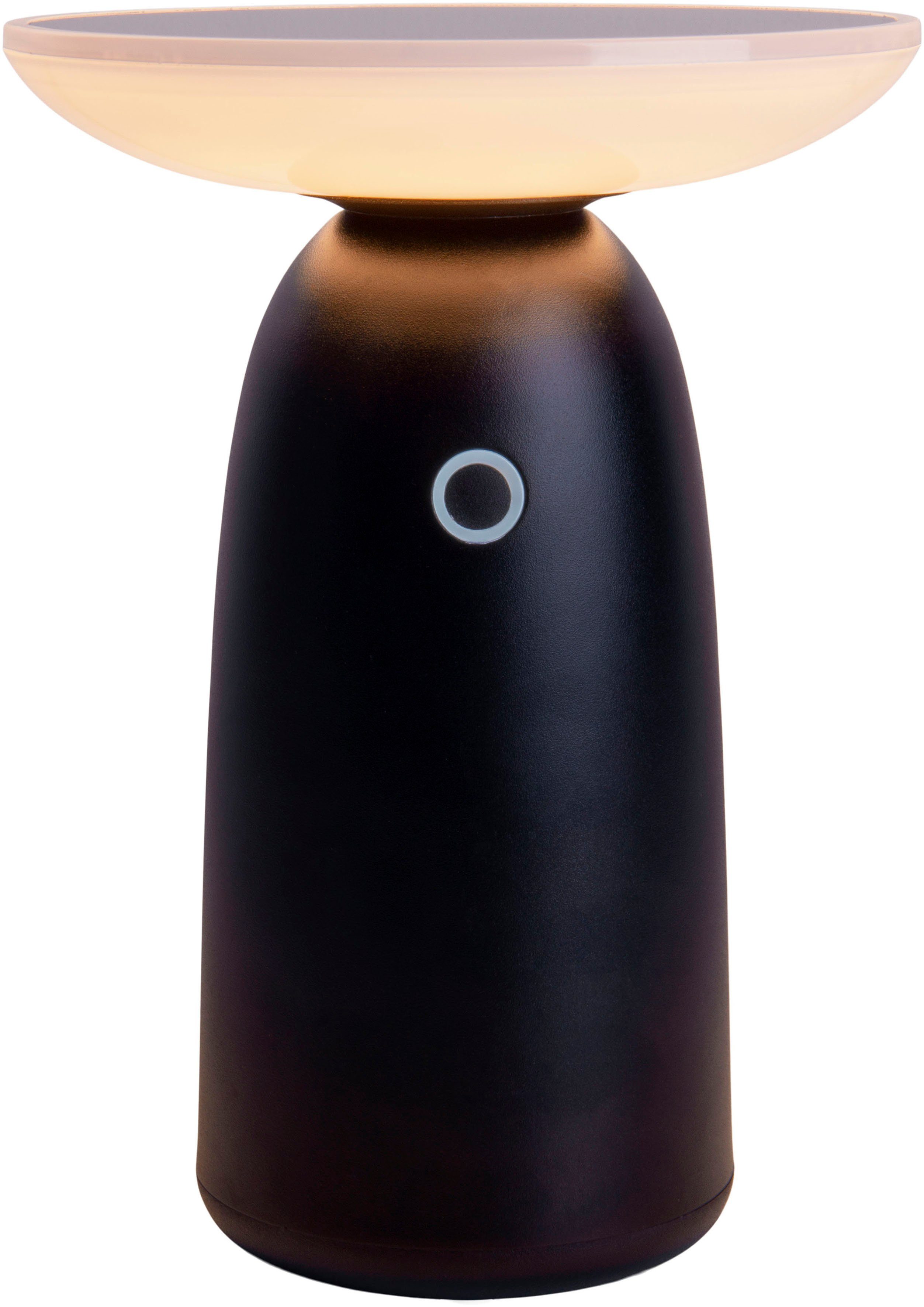 näve LED Solarleuchte Ada, LED fest integriert, Warmweiß, Stufenweise dimmbar, inkl. USB-C-Kabel (Batterien=