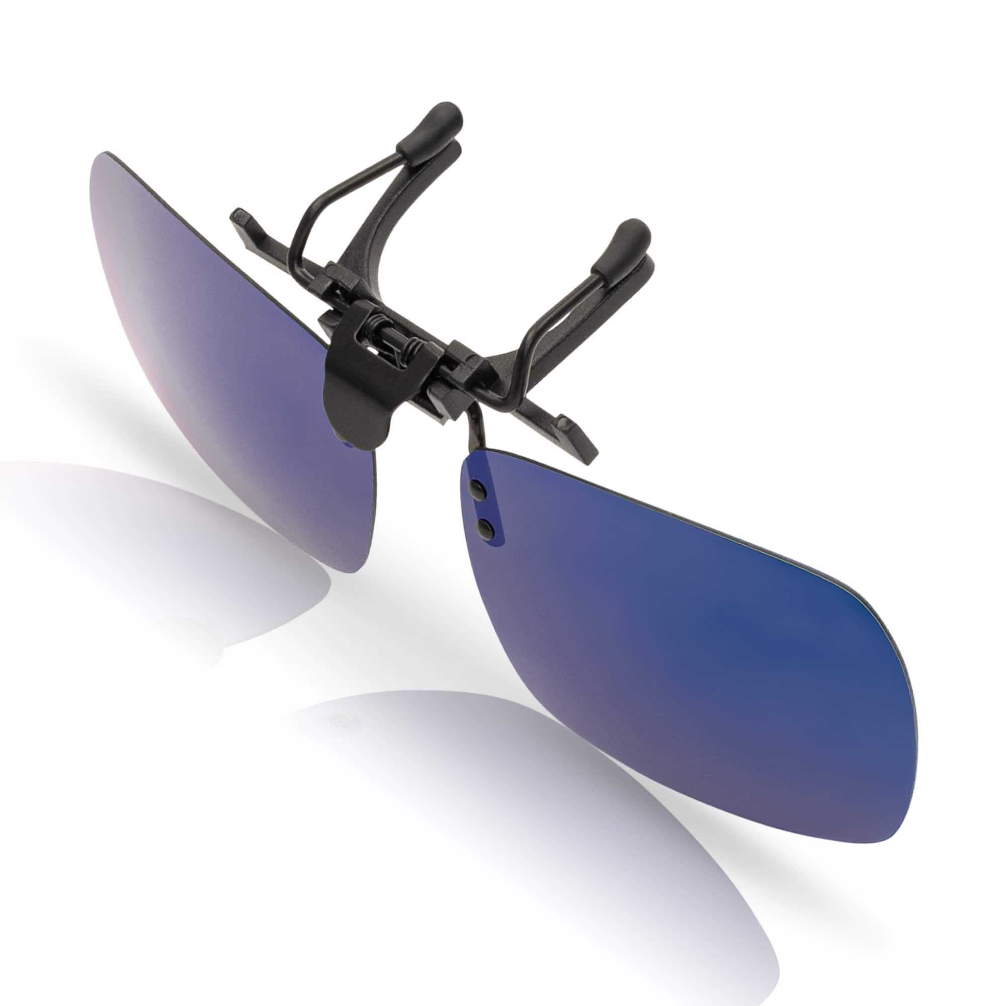 BEZLIT Eyewear Linsen Brillen polarisierten Clip On (1-St) mit Blau Aufsatz Sonnenbrille Polarisiert
