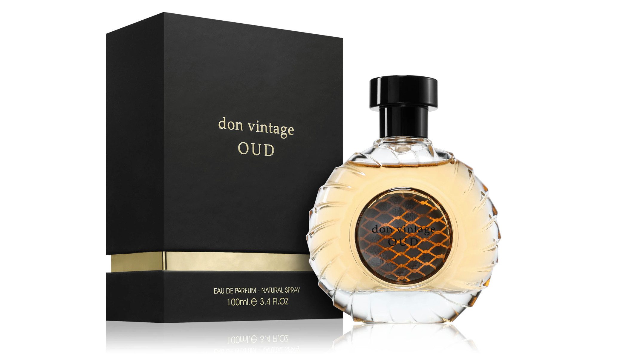 French Avenue Eau de Parfum Don Vintage Oud, Glasflakon, Parfüm EDP, Unisex Duft