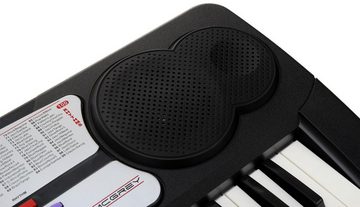 McGrey Home Keyboard BK-5410 - Einsteiger-Keyboard mit 54 Tasten ideal für Kinder, (Schüler-Set, 2 tlg., inkl. Mikrofon zum Mitsingen & Schule), mit Guide Funktion: One Key / Ensemble