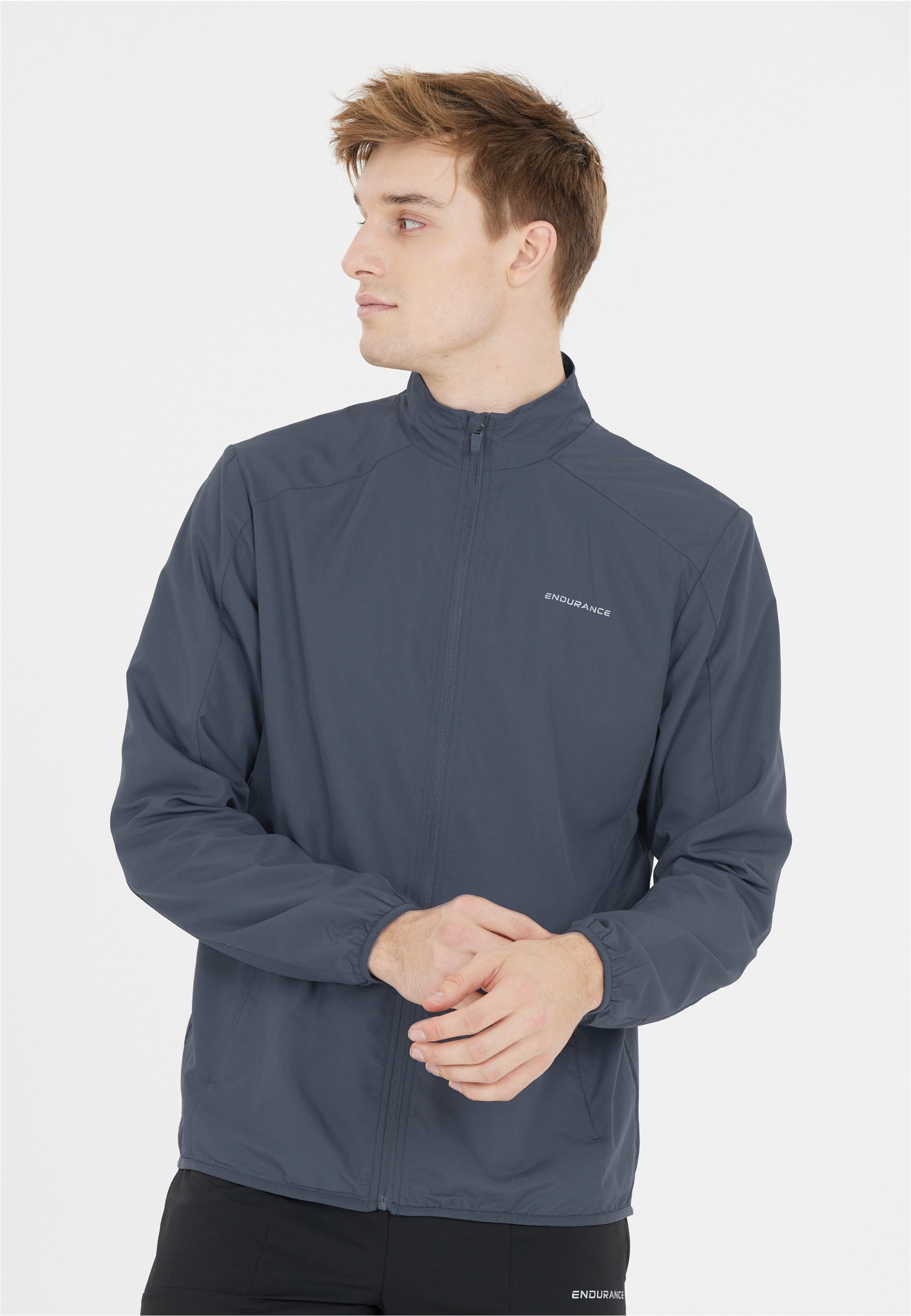 ENDURANCE Laufjacke Sylas aus strapazierfähigem und atmungsaktivem Material
