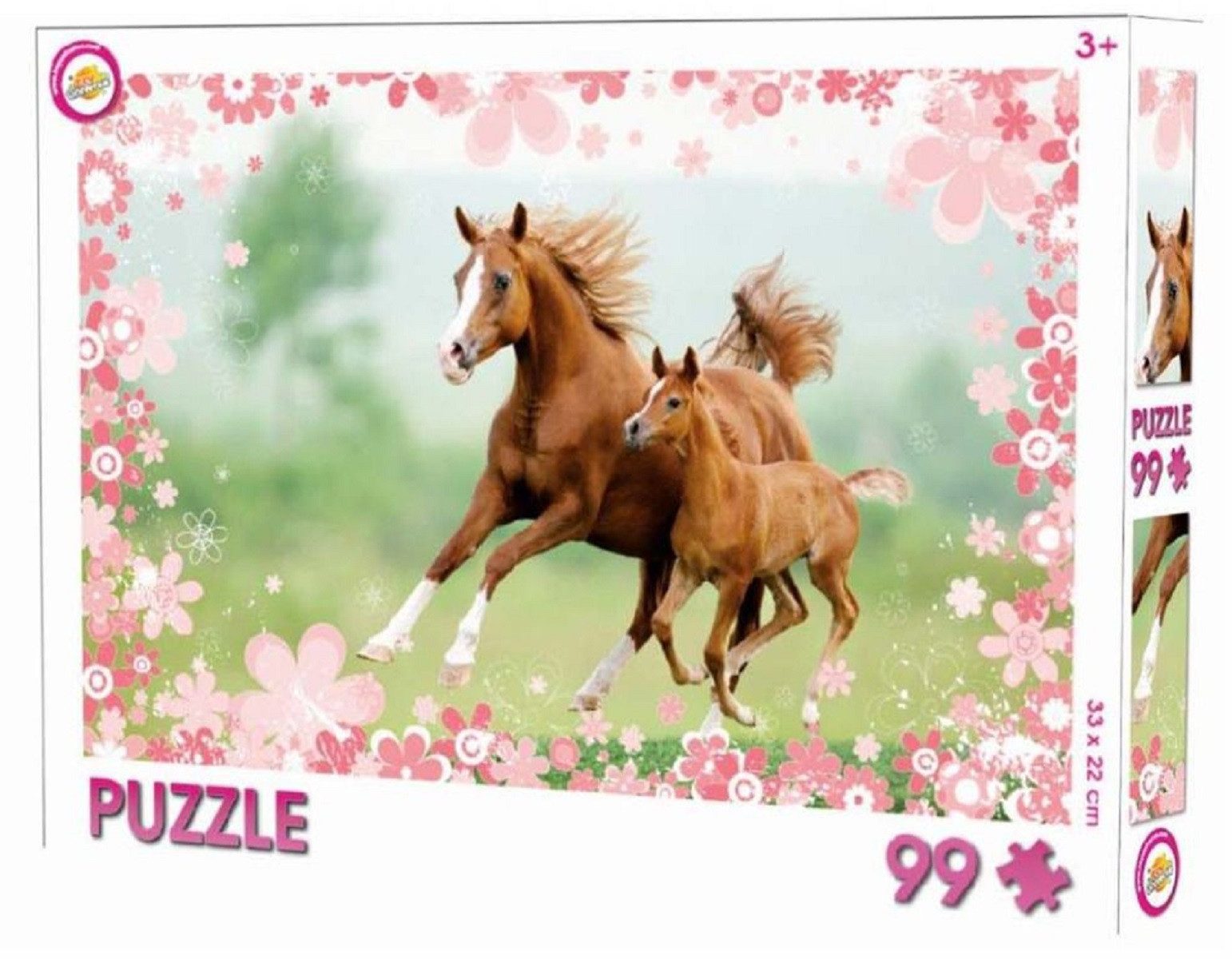 COFI 1453 Puzzle Zoo & Farm Puzzle, Spaßiges Tiermotiv für Kinder, Puzzlete günstig online kaufen