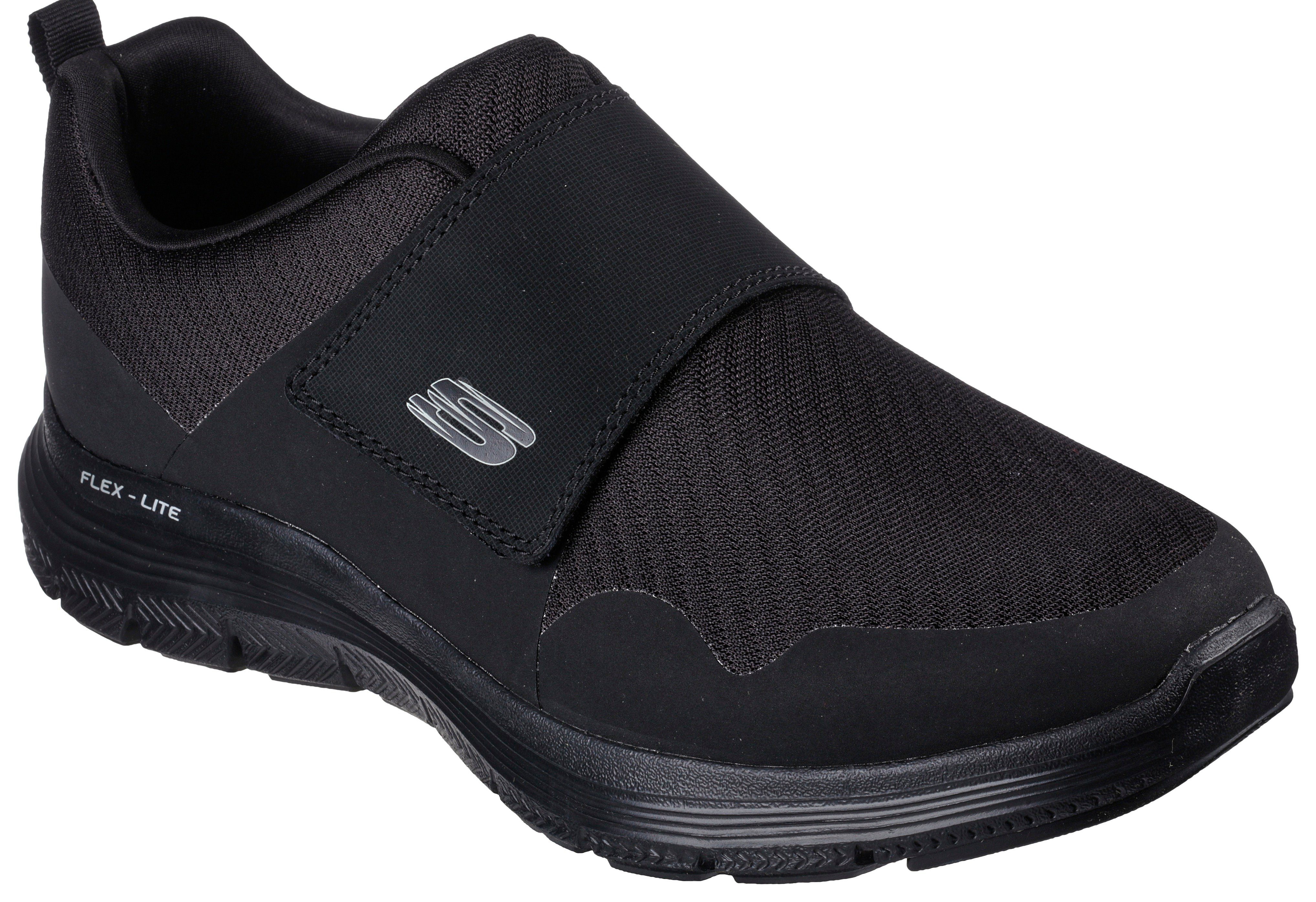 Skechers FLEX ADVANTAGE 4.0-UPSHIFT Slip-On Sneaker Slipper, Freizeitschuh im monochromen Look