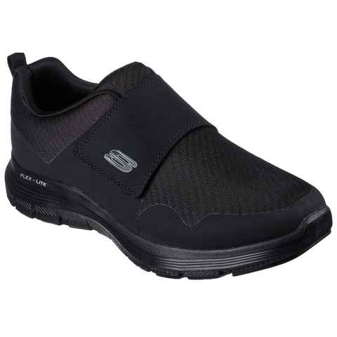 Skechers FLEX ADVANTAGE 4.0-UPSHIFT Slip-On Sneaker Slipper, Freizeitschuh im monochromen Look