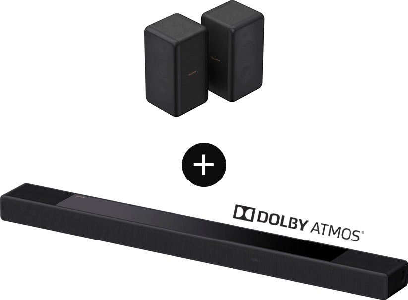 Rear-Speaker Atmos, Soundbar Sony (Dolby Audio) High Premium Res + 7.1.2 Soundbar HT-A7000 SARS3S