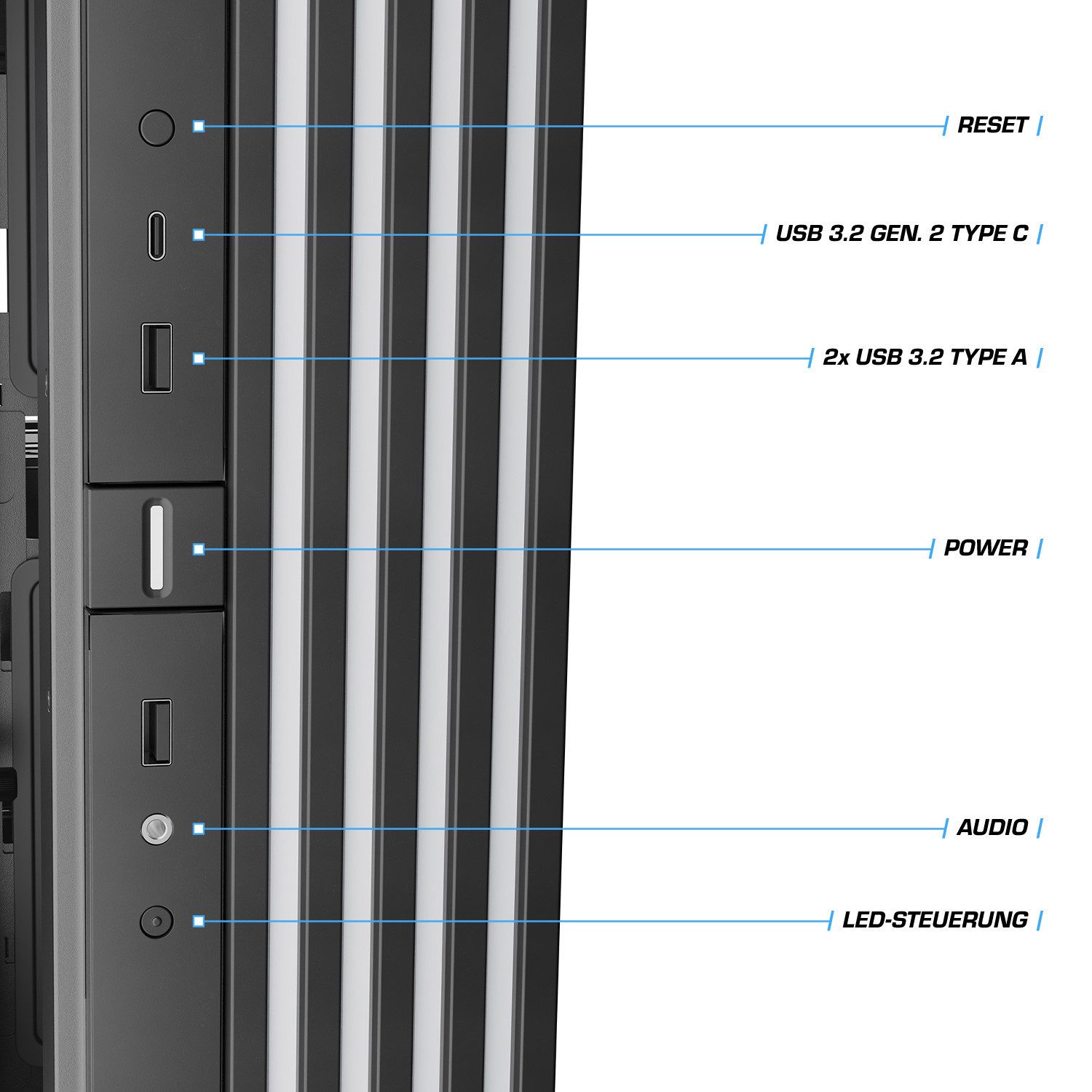 Kiebel Lightning IX Gaming-PC (AMD Ryzen 9 AMD Ryzen 9 9950X, RTX 5090, 64 GB RAM, 4000 GB SSD, Wasserkühlung, WLAN, ARGB-Beleuchtung)