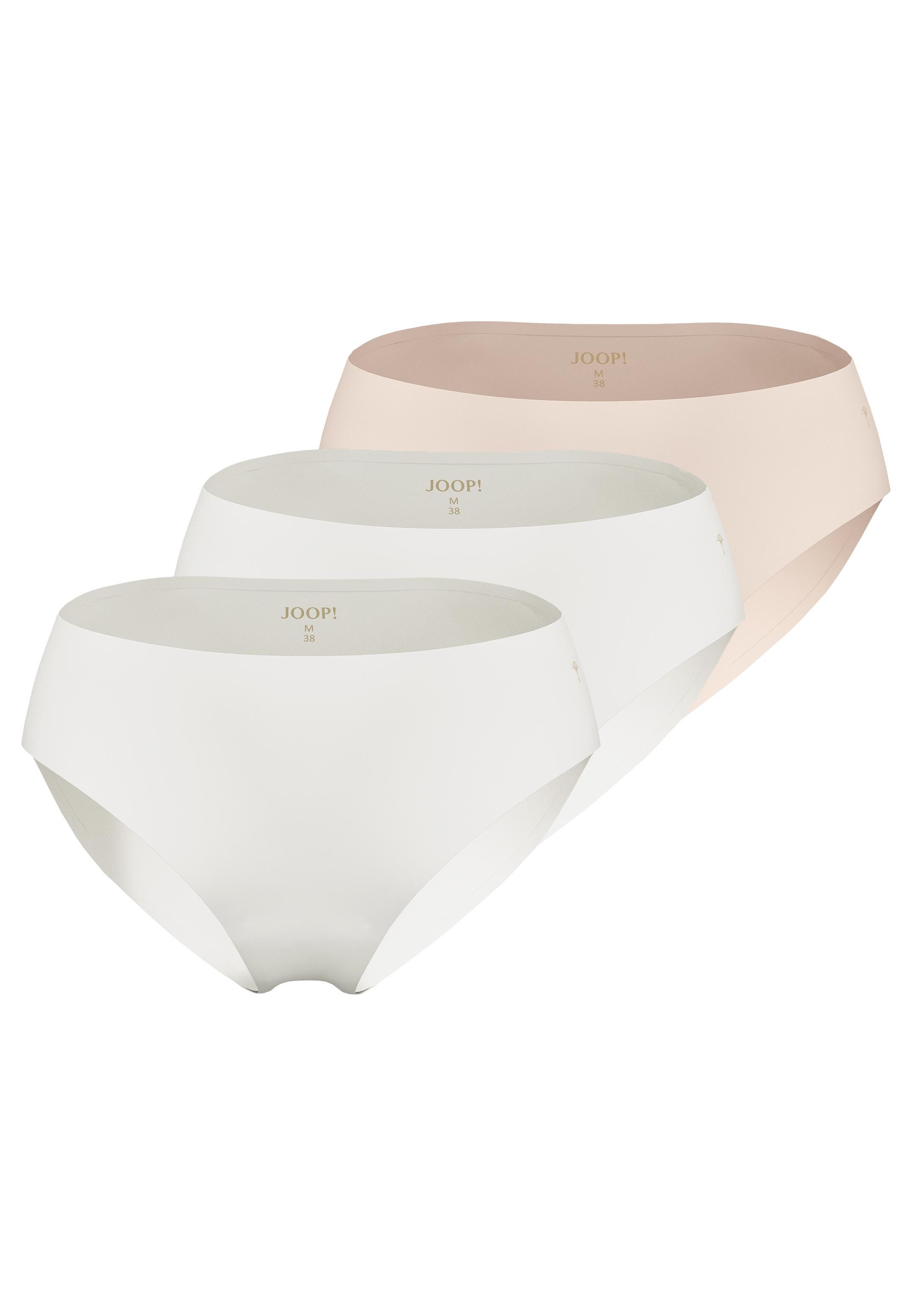 JOOP! Midislip 3er Pack Sensation (Spar-Set, 3-St) Slip - Atmungsaktiv - Hoher Tragekomfort, Flache Abschlüsse