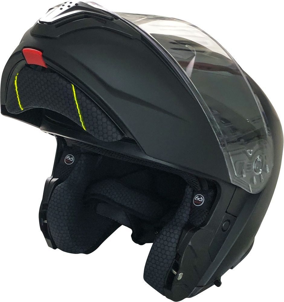 ROCC Motorradhelm 810 Klapphelm Uni Matt