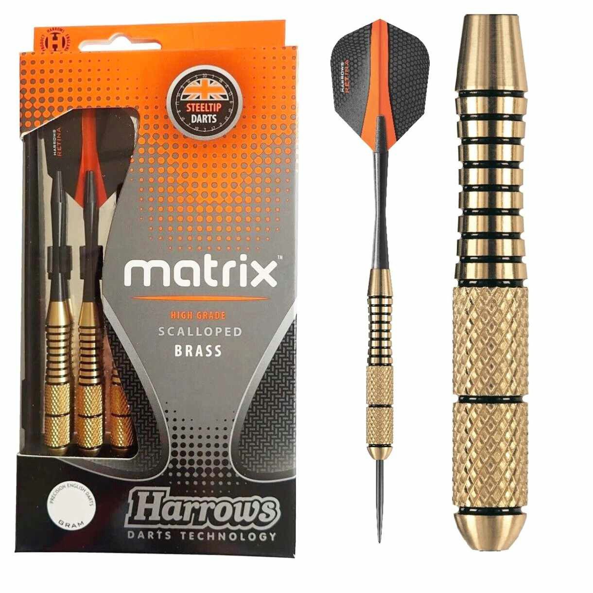 Dartpfeil HARROWS MATRIX STEEL Red/Black