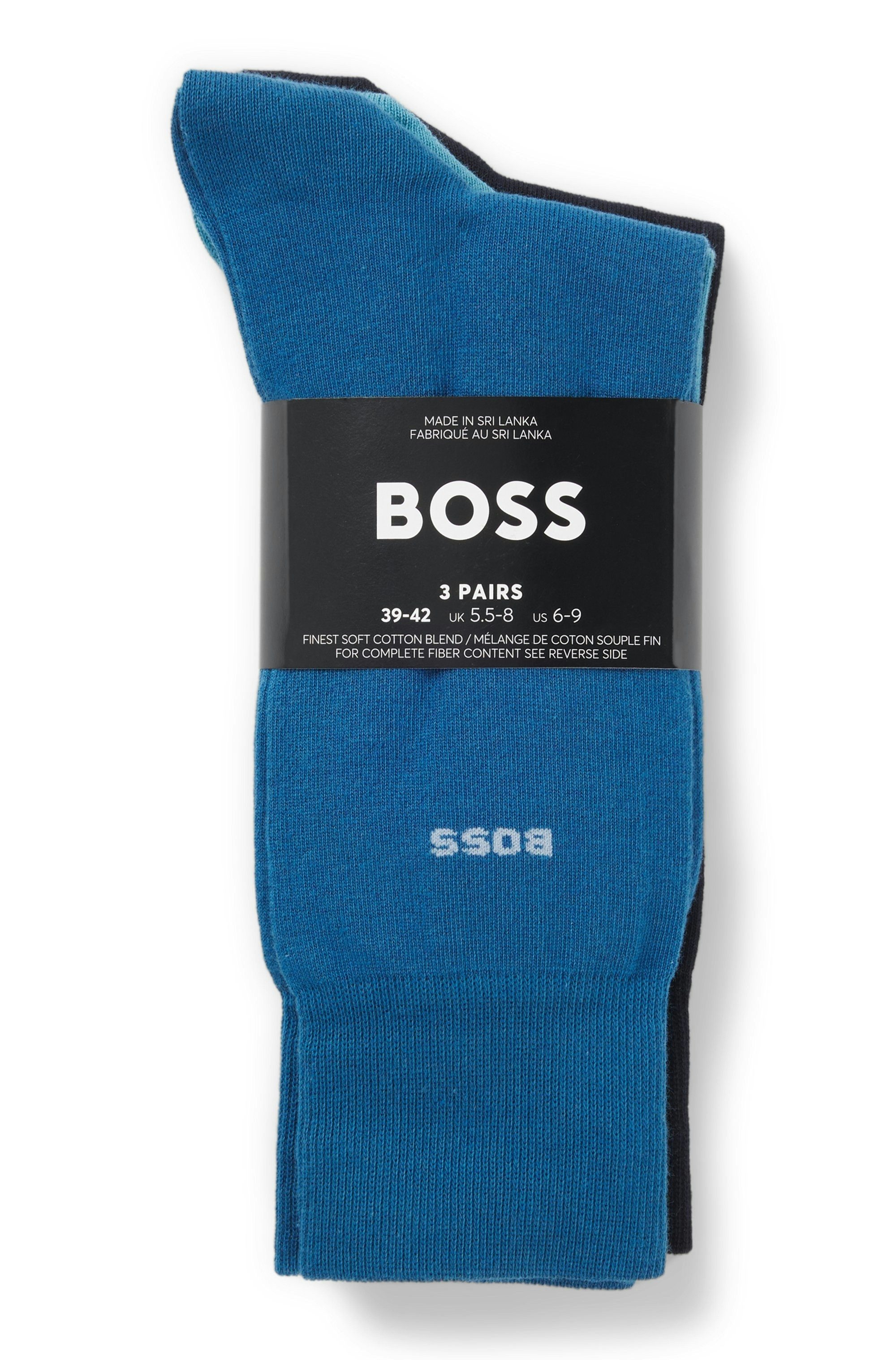 BOSS Businesssocken 3P RS Uni CC (3-Paar) mittelhoch, verstärkte Zehen- und günstig online kaufen