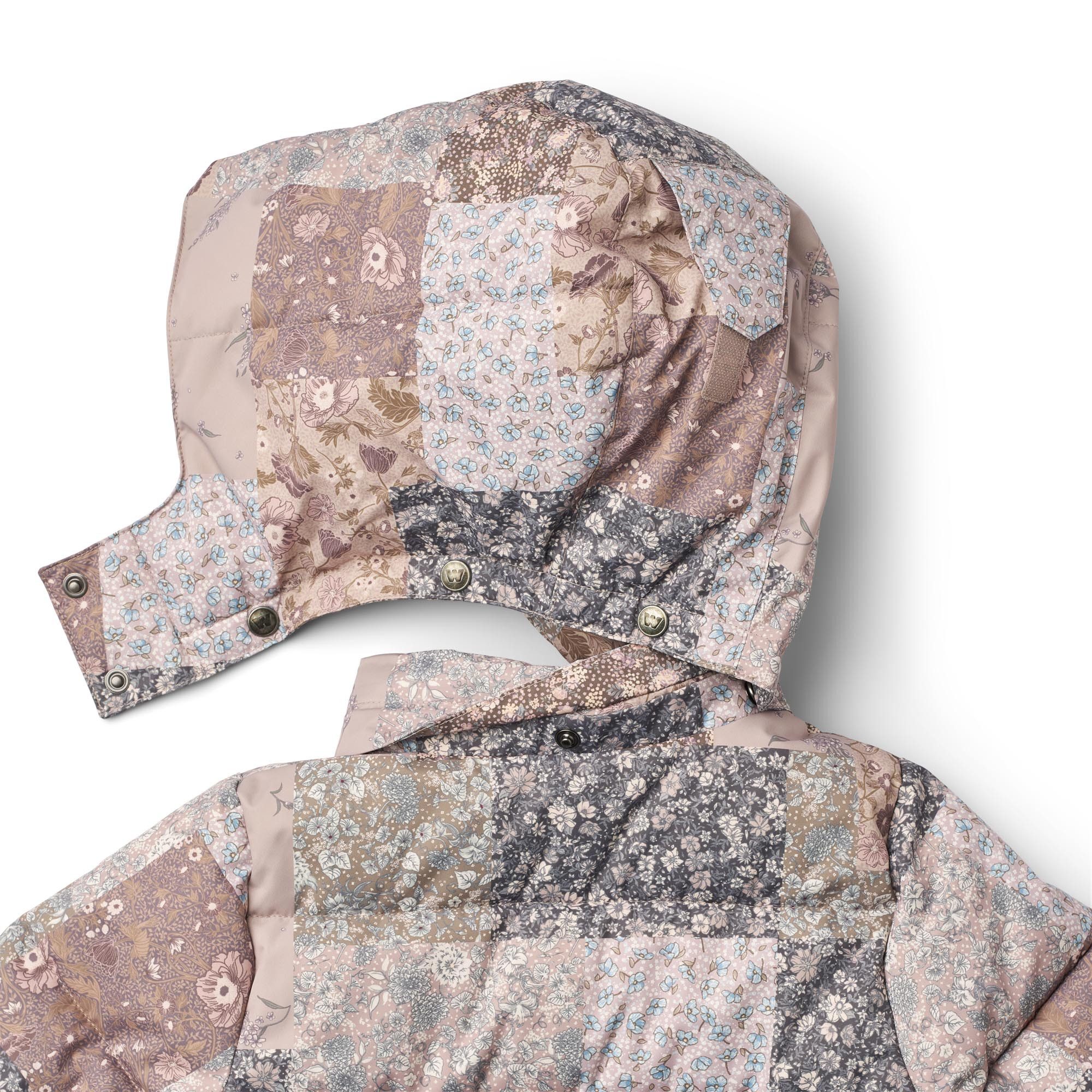 WHEAT Steppjacke Puffer Coat Yrsa Kunstfaser, wasserdicht, atmungsaktiv, Reflektor, abnehmbare Kapuze