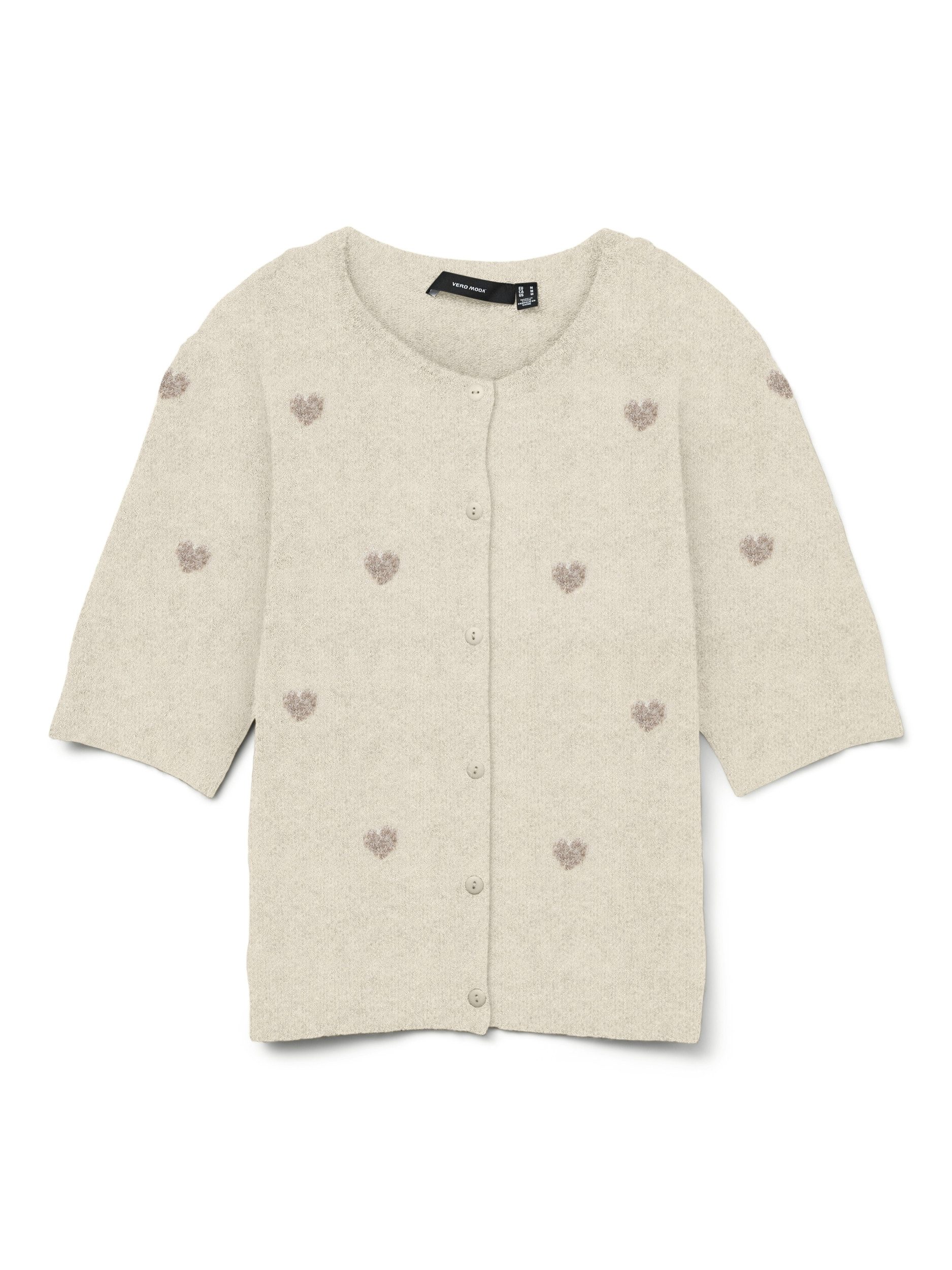 Vero Moda Longsweatshirt VMDOFFY INTARSIA 2/4 O-NCK CARDIGAN günstig online kaufen