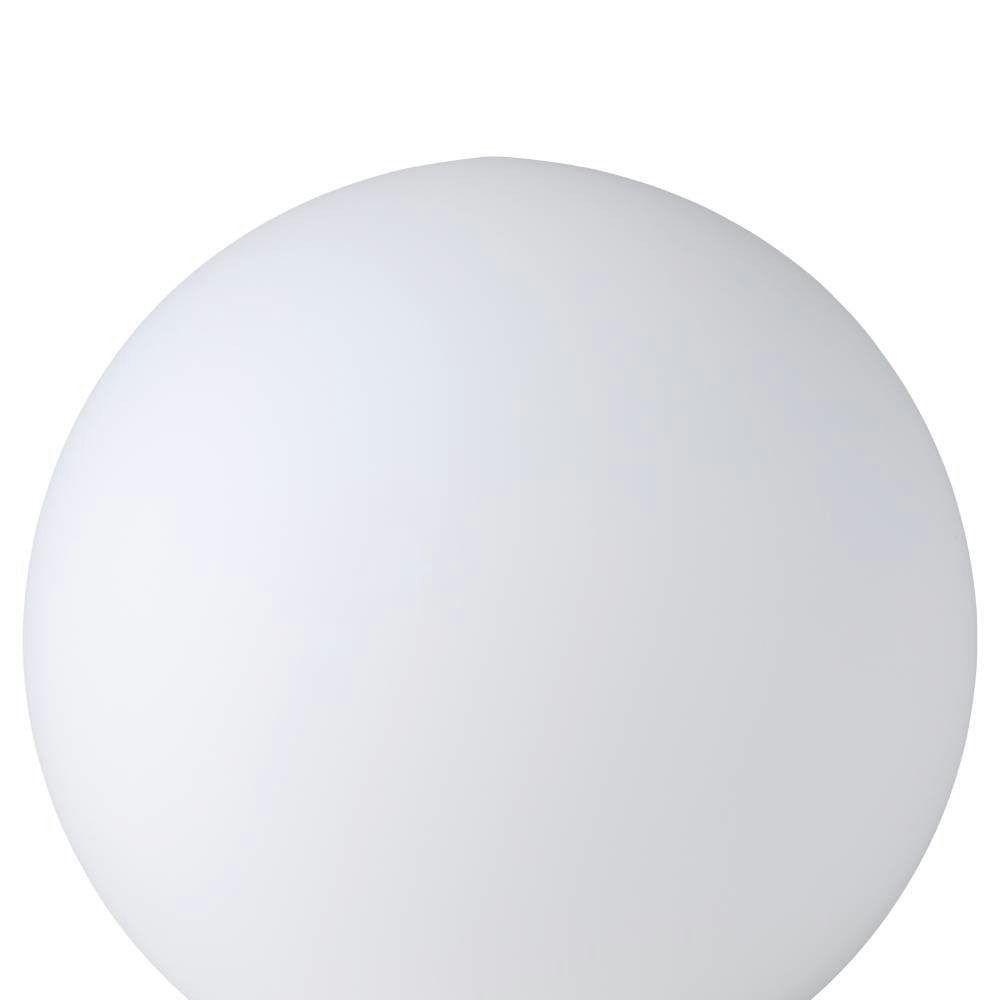 EGLO Tischleuchte RONDO Tischlampe, Metall in weiß, Glas in Opal matt weiß, E27, ohne Leuchtmittel, Leuchtmittel wechselbar, Nachttischlampe, zeitloses Design,  – Bild 5 von 5