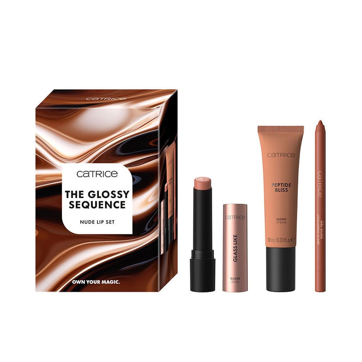Catrice Lippenstift-Set THE GLOSSY SEQUENCE CASE 3-tlg