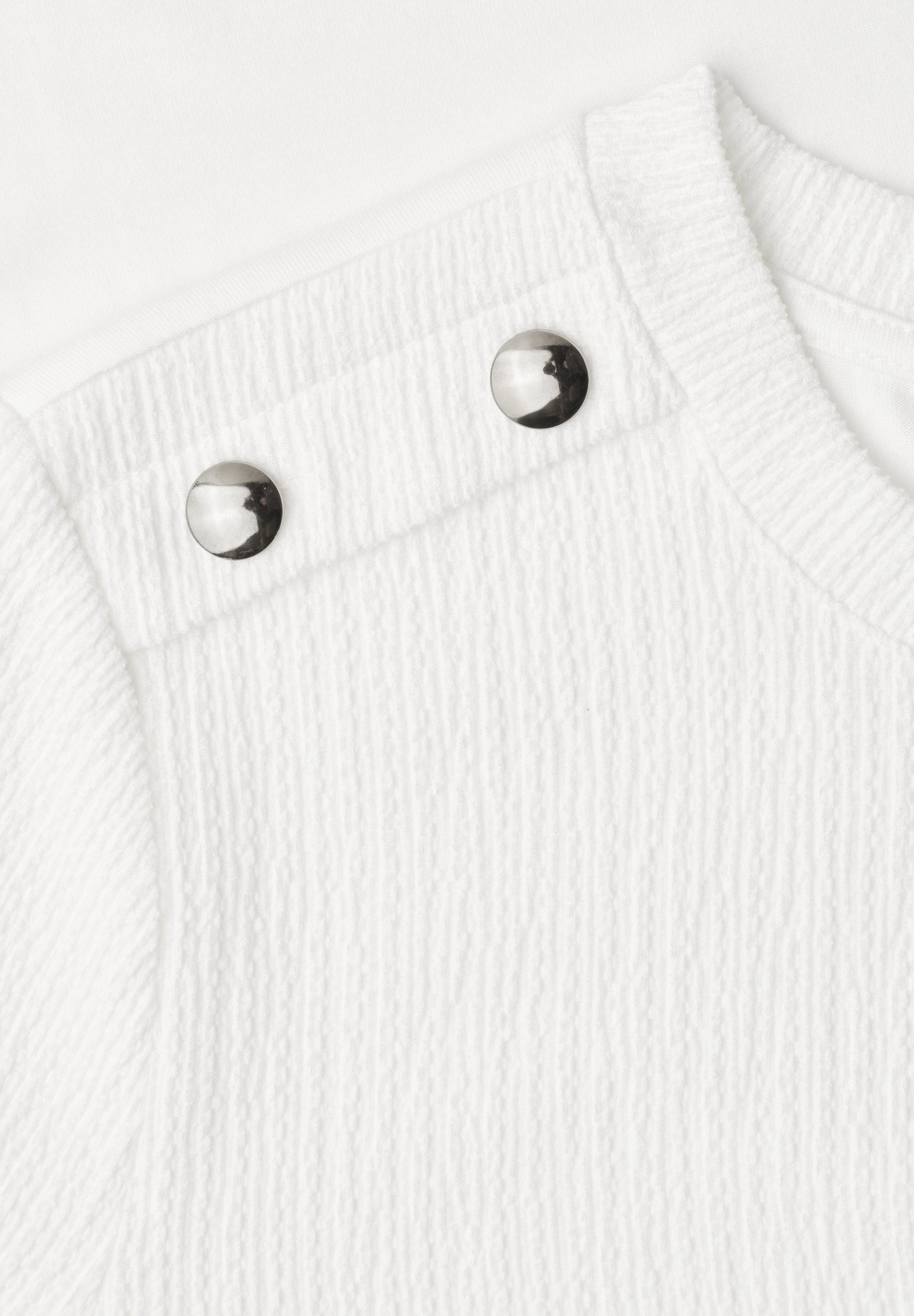 STREET ONE T-Shirt mit Strukturmix – Bild 5 von 5