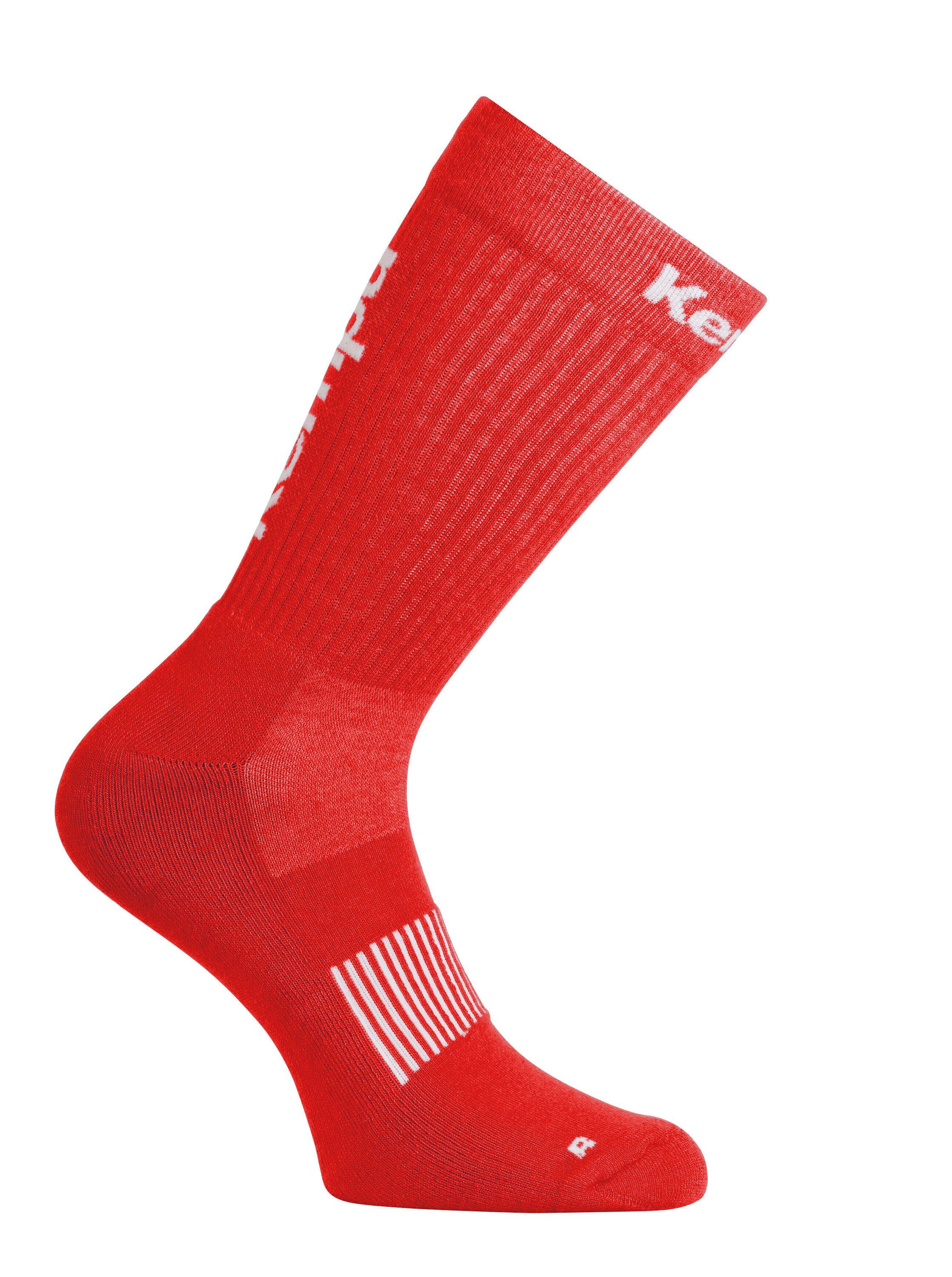 Kempa Socken/Stutzen Fußball Stutzenstrümpfe CLASSIC rot/weiß Kempa LOGO