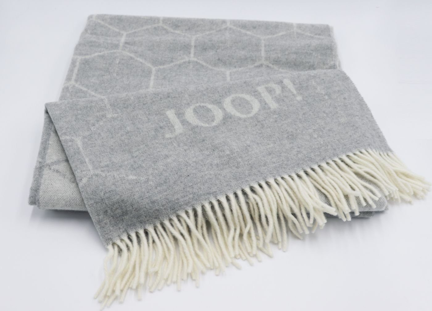 Wolldecke Joop Tagesdecke Kuscheldecke 130 x 180 cm Franse F-VISION  Schiefer, Joop!, Tagesdecke Kuscheldecke Decke Wohndecke