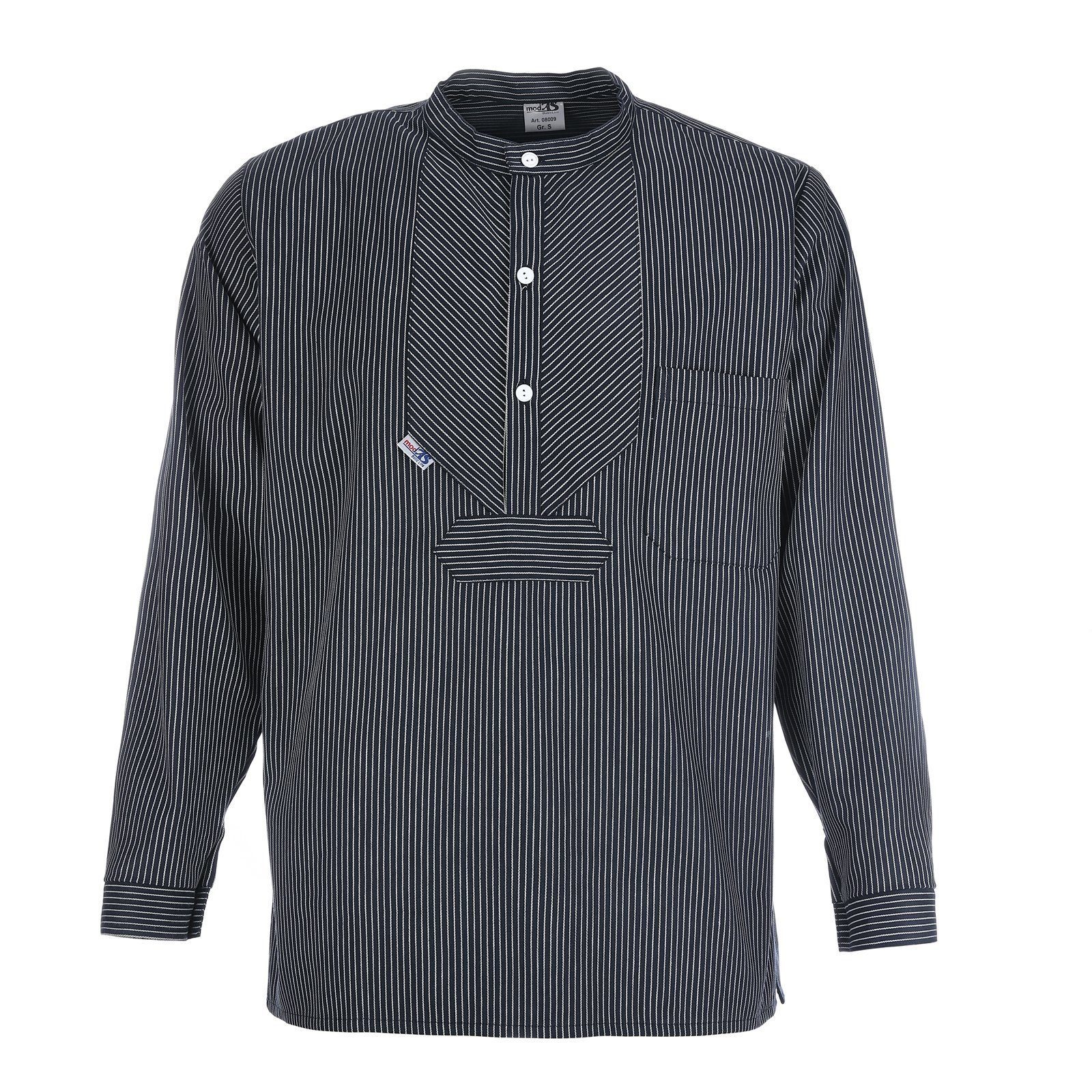 modAS Langarmhemd modAS Unisex Fischerhemd Basic günstig online kaufen