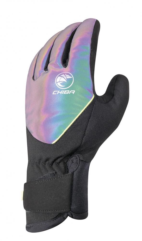 Fahrradhandschuhe CHIBA Roadmaster Reflex - Winter-Radhandschuhe, Softshell, Primaloft