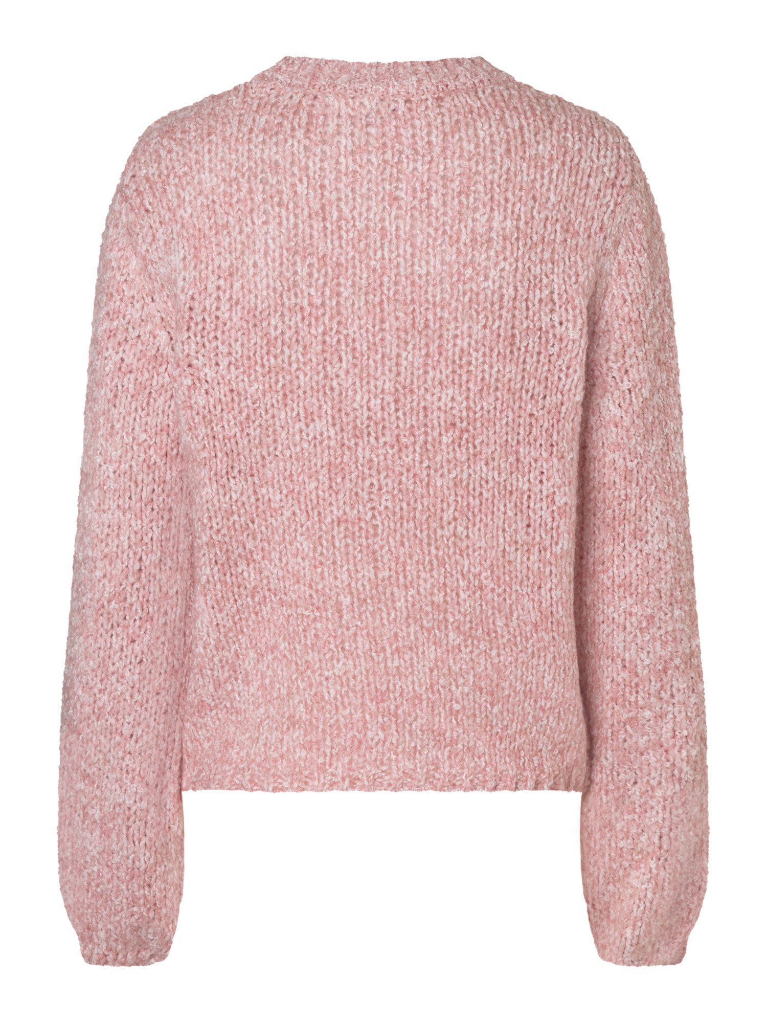 MORE&MORE Rundhalspullover Grobstrickpullover