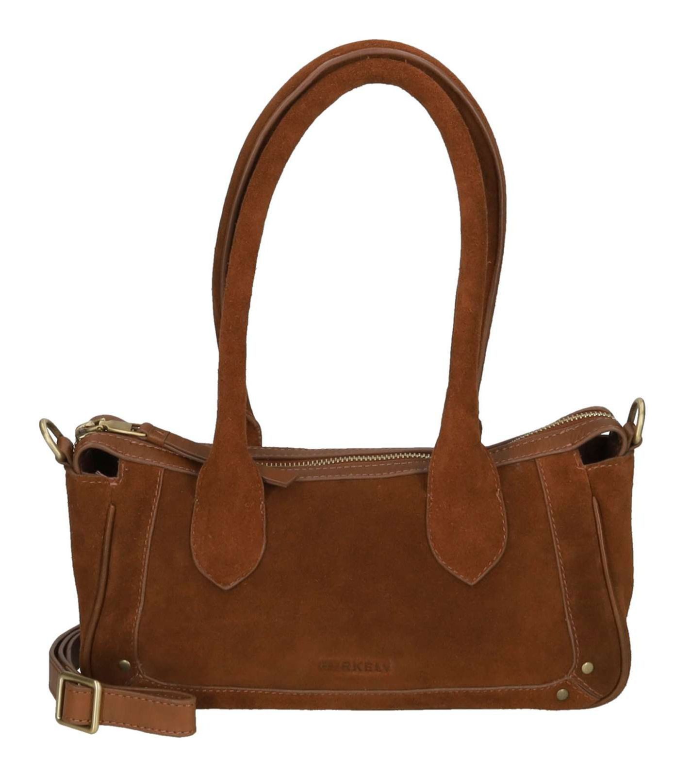 Burkely Schultertasche Handbag, aus echtem Leder