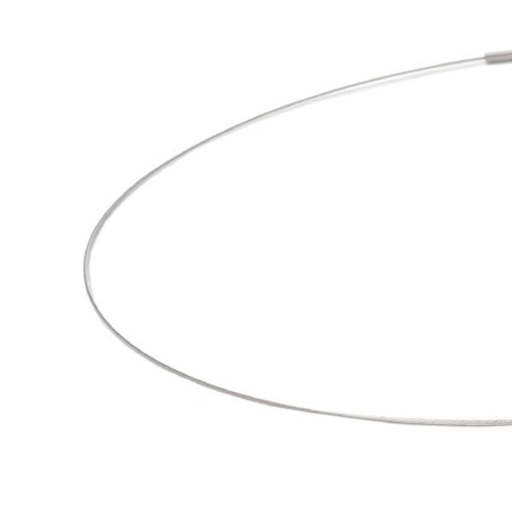 MONOMANIA Kette ohne Anhänger Monomania Halskette Damen Basic Seil Strang 38 cm Edelstahl 40030