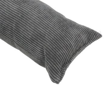 Home-trends24.de Zugluftstopper Zugluftstopper Zugluftrolle Windstopper Tür Fensterdichtung Grau 90 cm