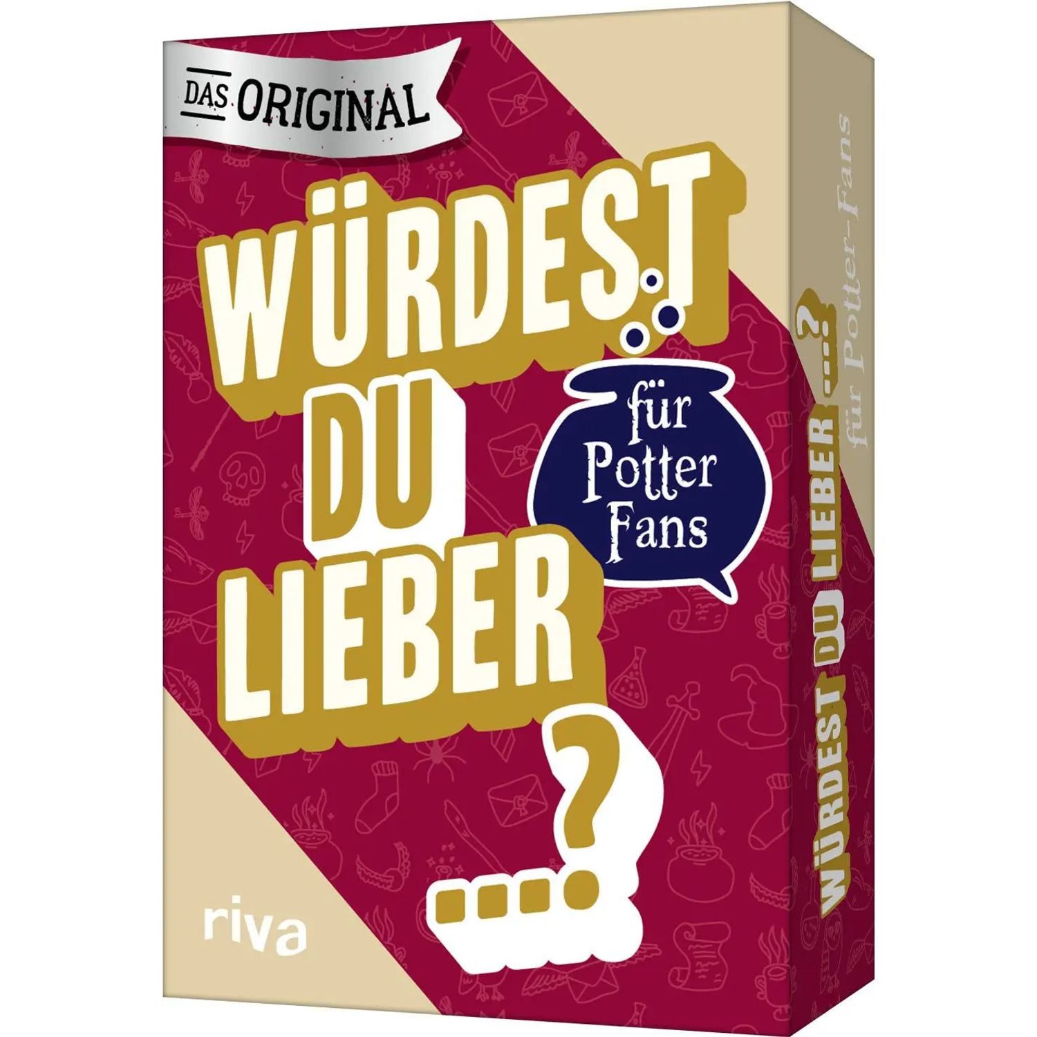 Riva Spiel Würdest du lieber ...? - Die Edition für Potter-Fans