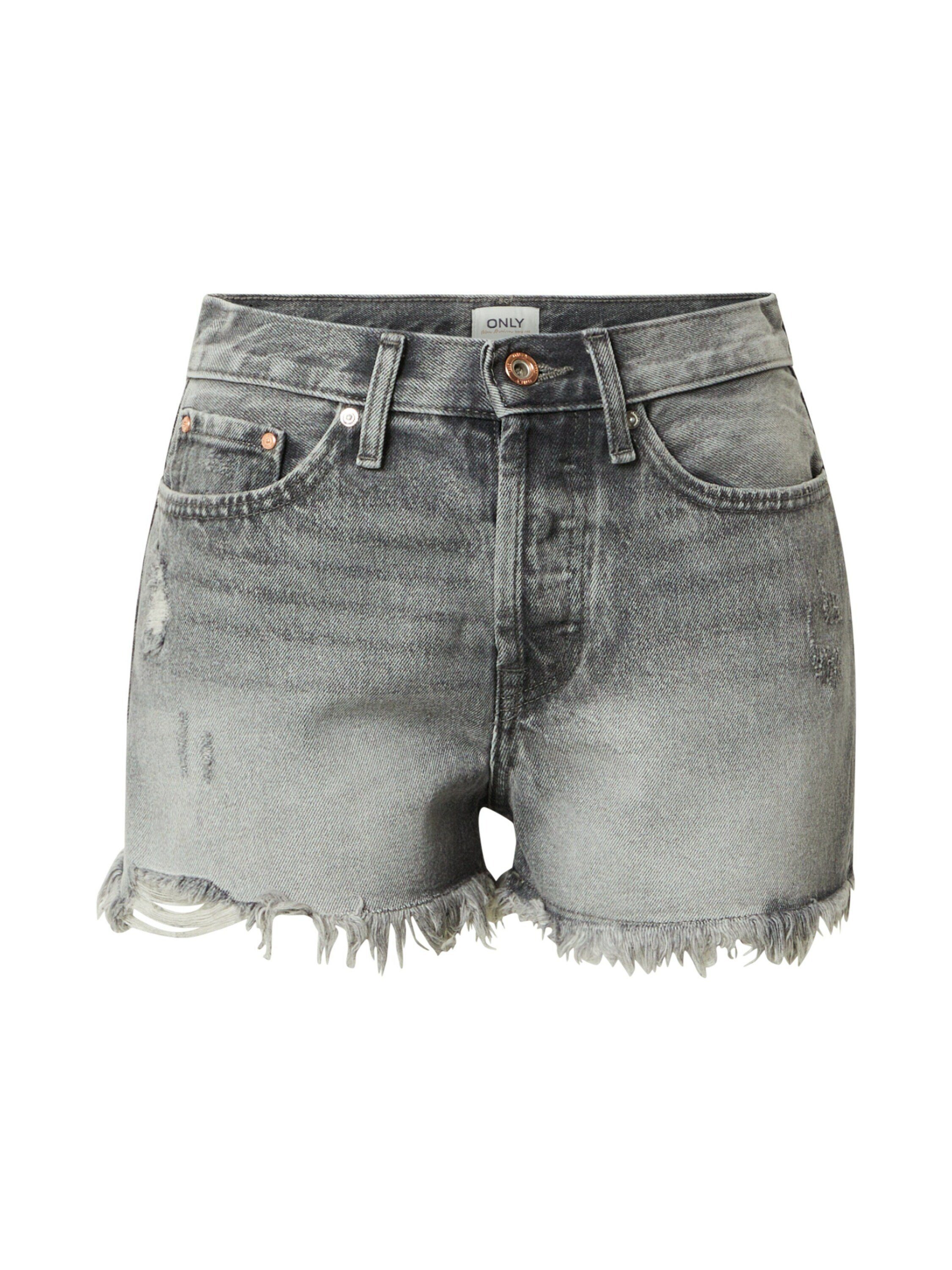 ONLY Jeansshorts FINE LIFE (1-tlg) Fransen