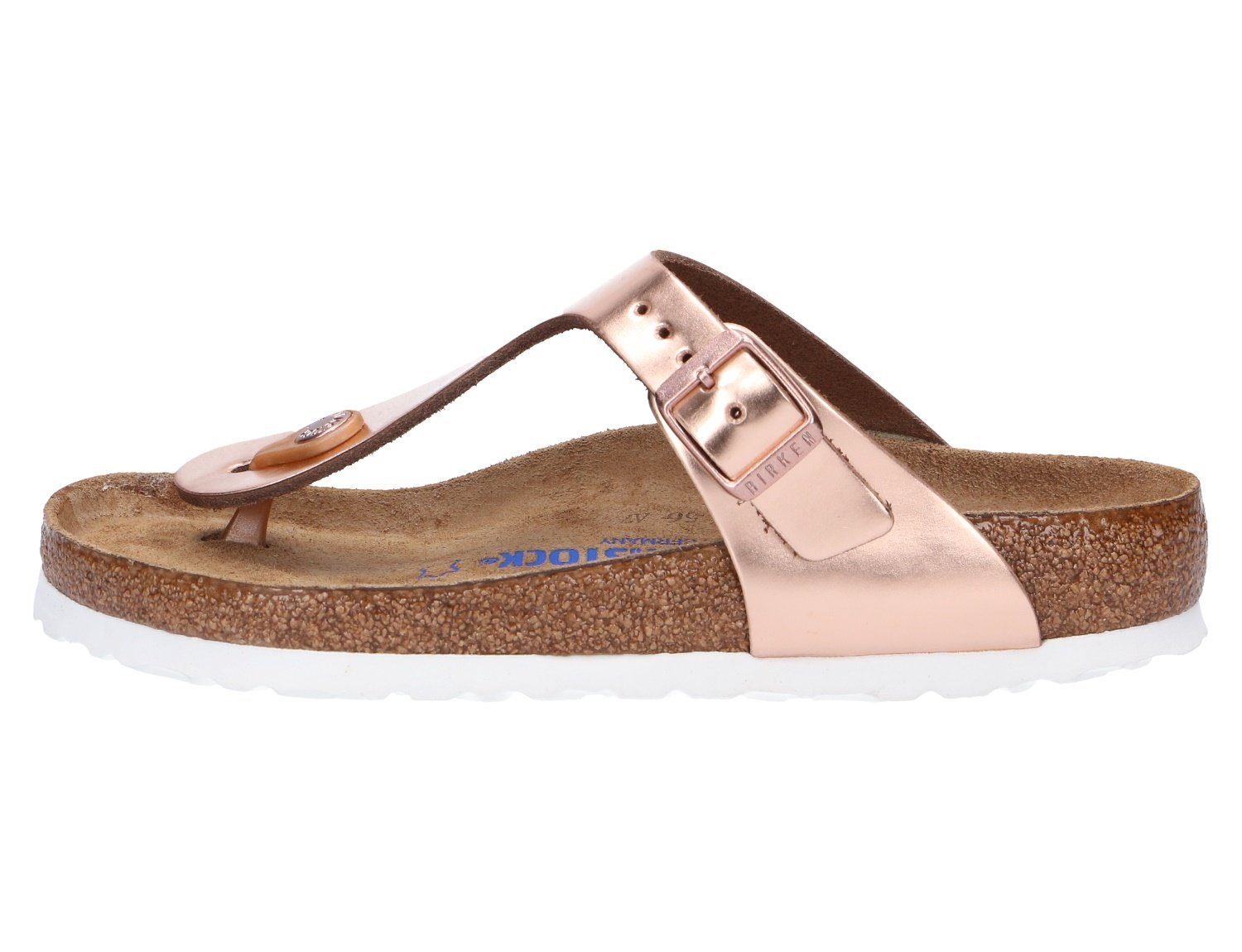 Klassischer bronzefarben Schnitt Pantolette Birkenstock