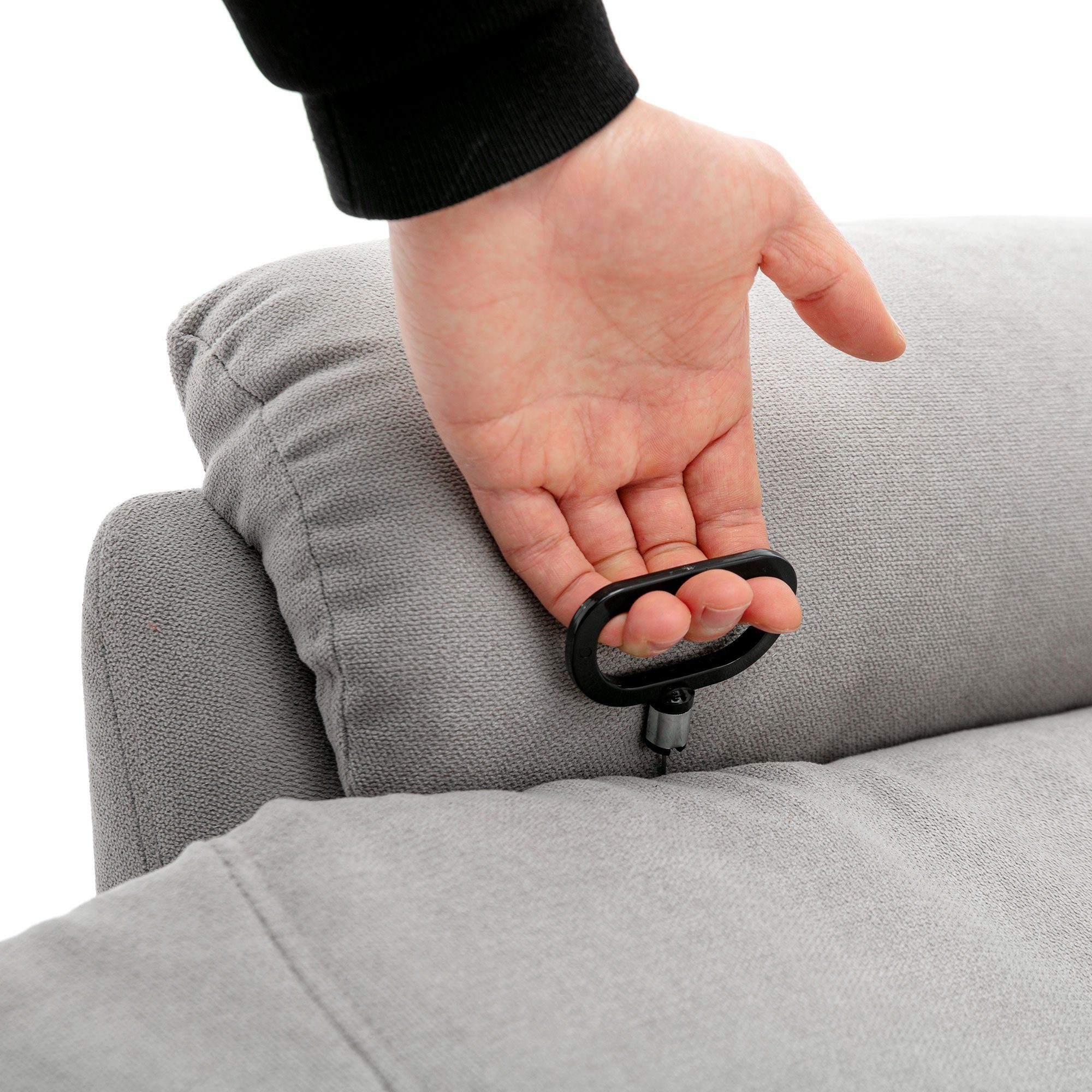 REDOM Relaxsessel Relaxsessel liegen Einzelsesse für Sofa (Seitentasche Wohnzimmer XL Fernsehsessel Fußstütze Einlades Ausziehließer mit Liege Sessel), Akzent Liege Liegestuhl Stuhl Handbuch