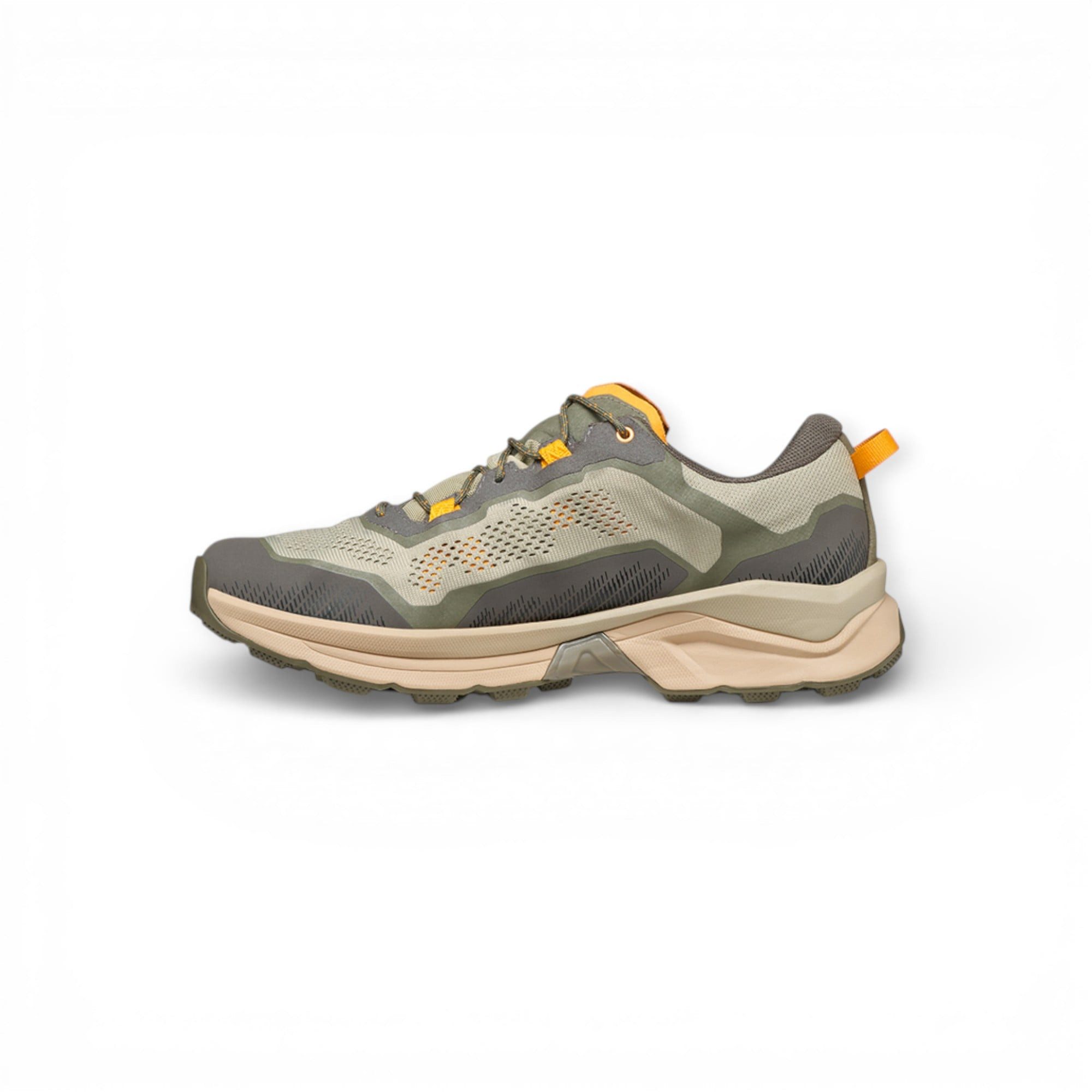 Garmont Nexus GTX (Schnellschnürsystem, wasserdicht) grau/khaki/gelb Herren Wanderschuh