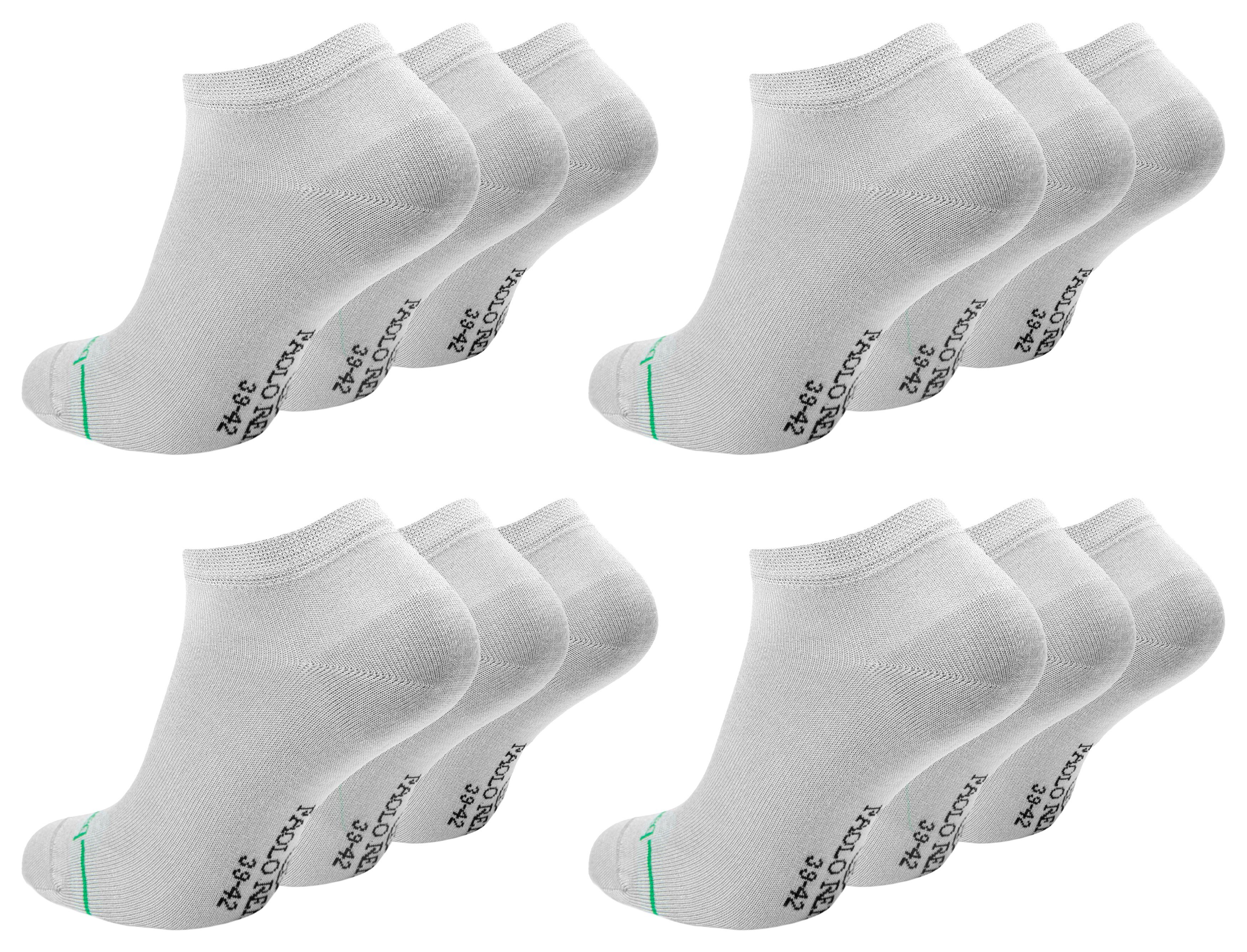 Paolo Renzo Sneakersocken Geruchshemmend (12-Paar) Atmungsaktive günstig online kaufen