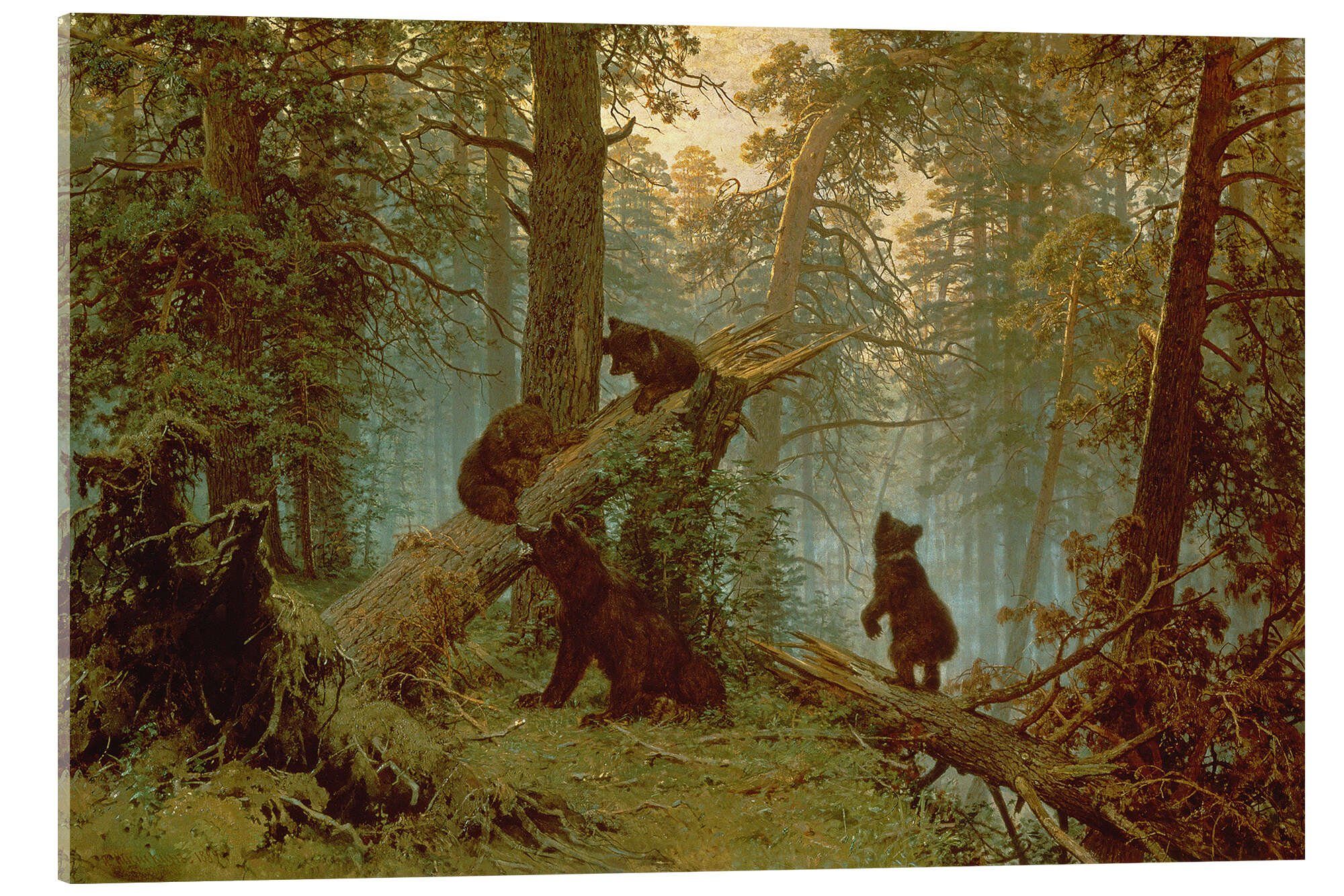 Posterlounge Poster Ivan Ivanovich Shishkin, Morgen günstig online kaufen
