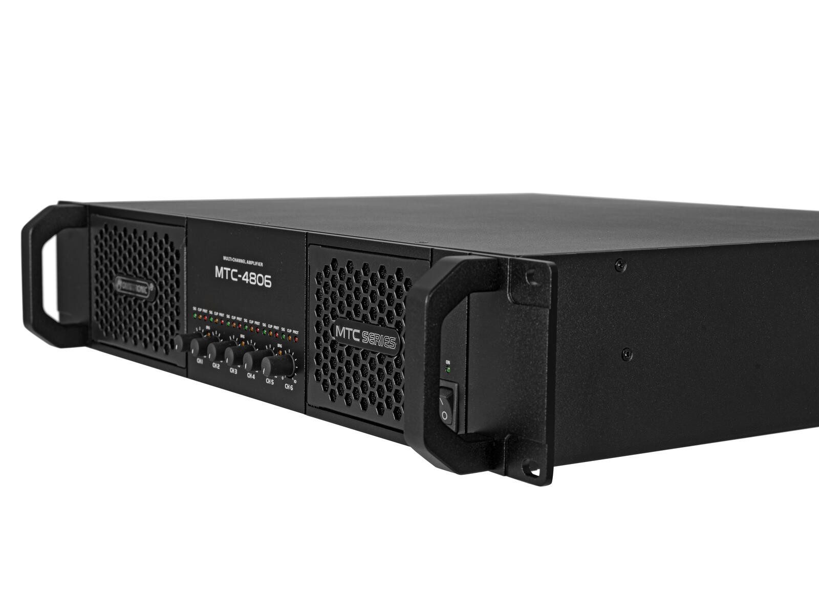 Omnitronic OMNITRONIC MTC-4806 6-Kanal Endstufe Audioverstärker