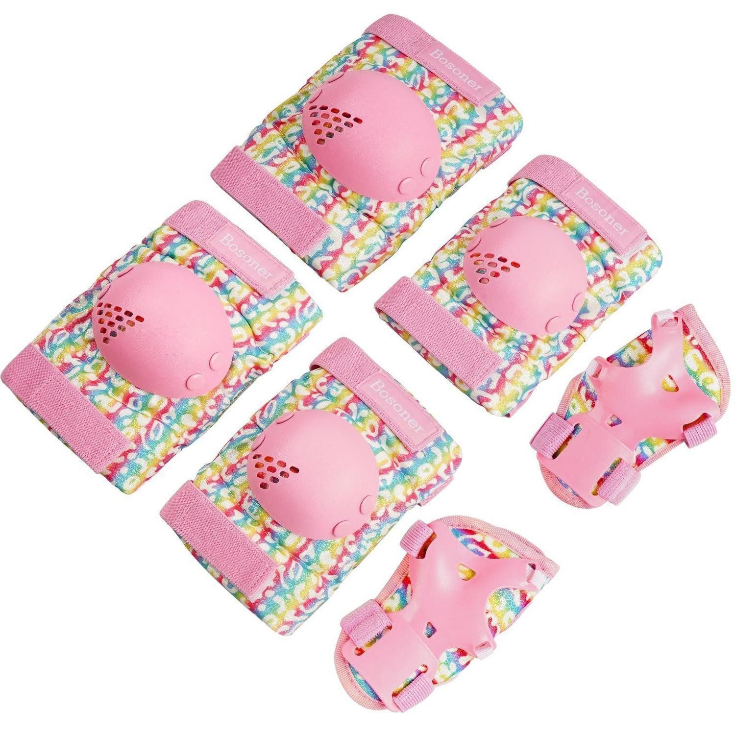 LuxusKollektion Protektoren-Set Schoner Set Kinder 6tlg. bunt S (6-tlg)