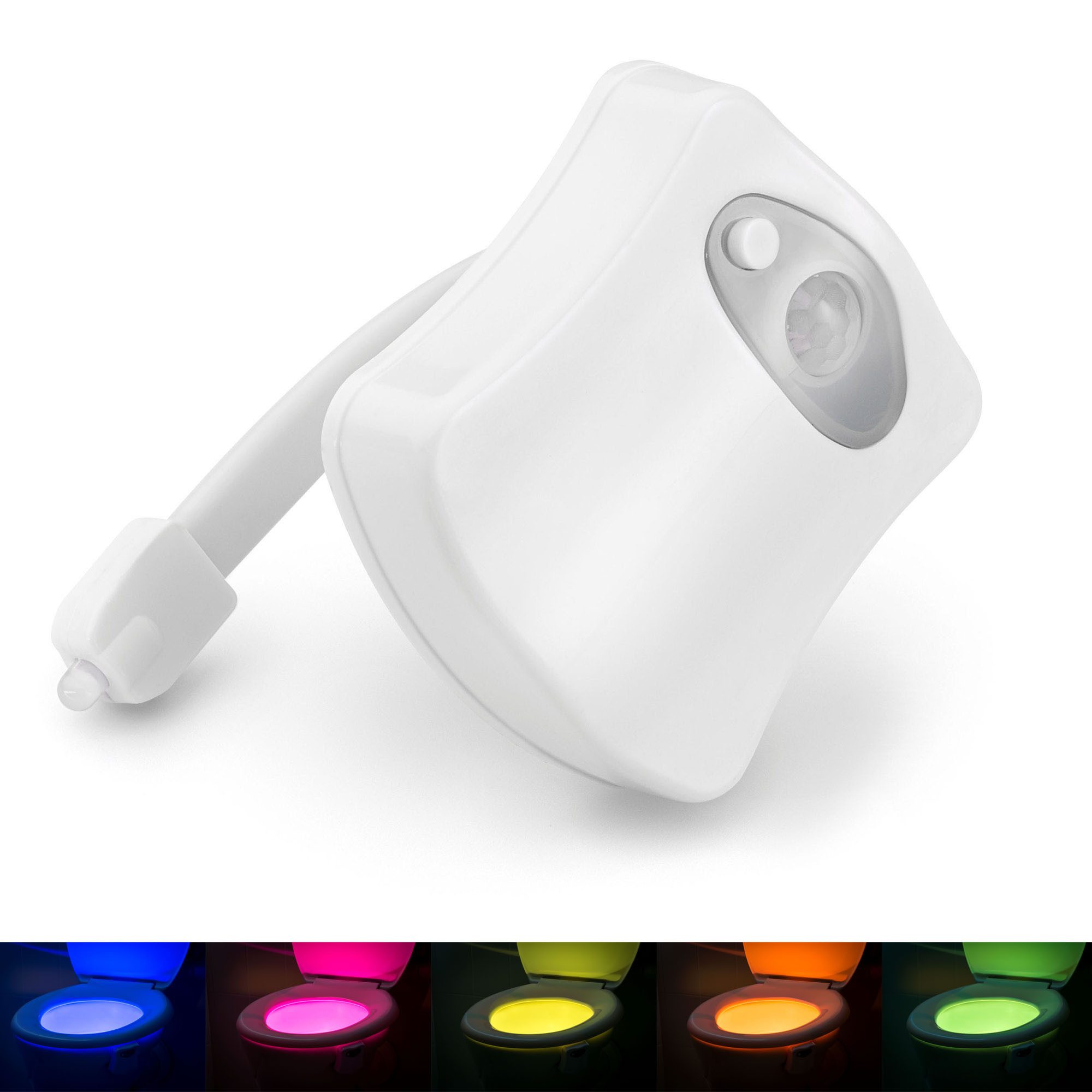 LED Nachtlicht LED Toilettenlicht WC Nachtlicht Toiletten Lampe Beleuchtung Klolicht