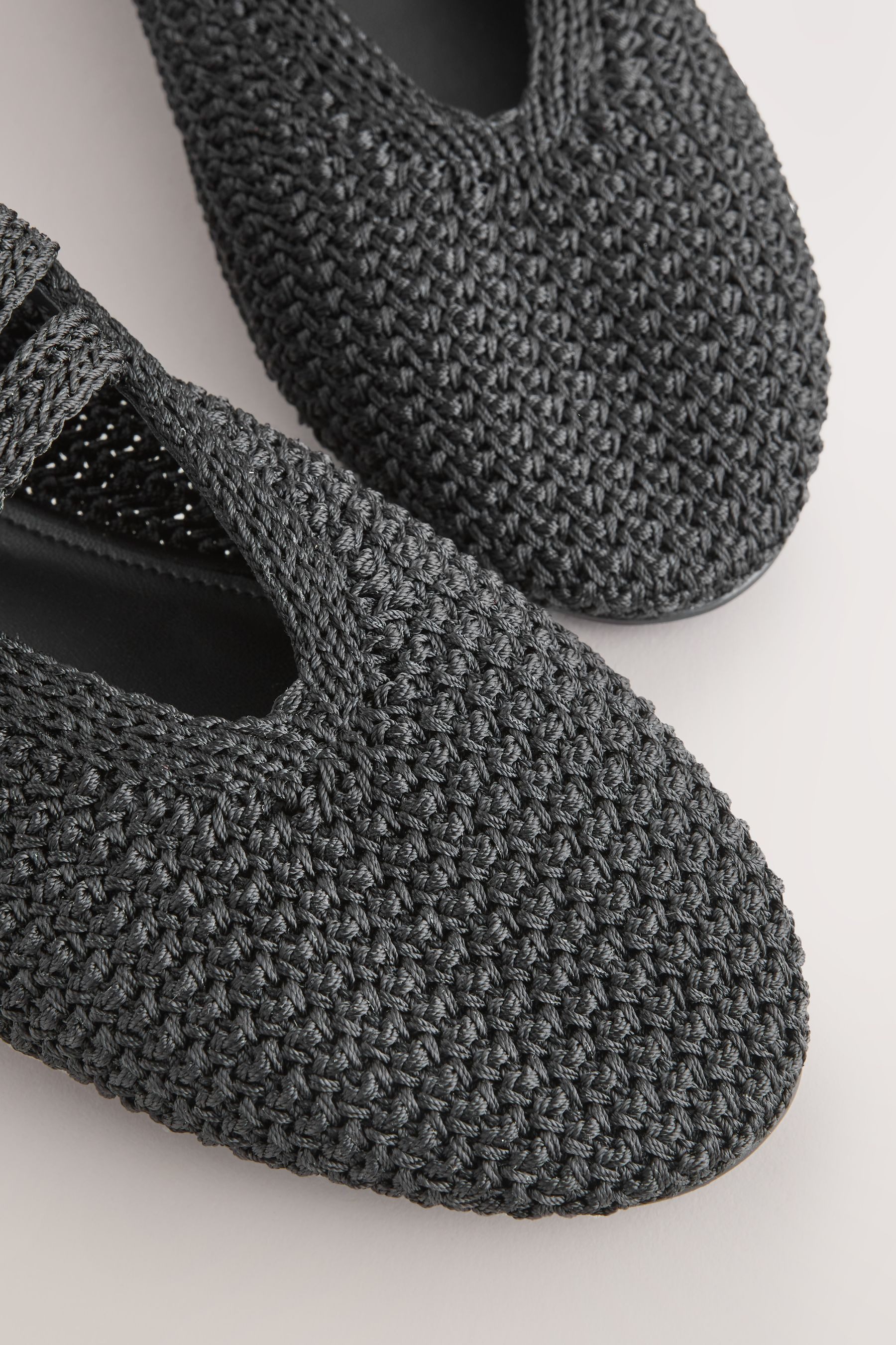 Next Forever Comfort® Mary-Jane-Schuhe mit Häkelbesatz Mary-Jane-Schuhe (1-tlg)