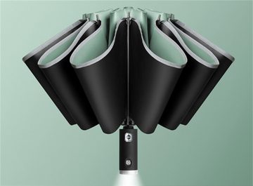 Bifurcation Taschenregenschirm Automatisch klappbarer Sonnenschirm, Taschenlampenschirm