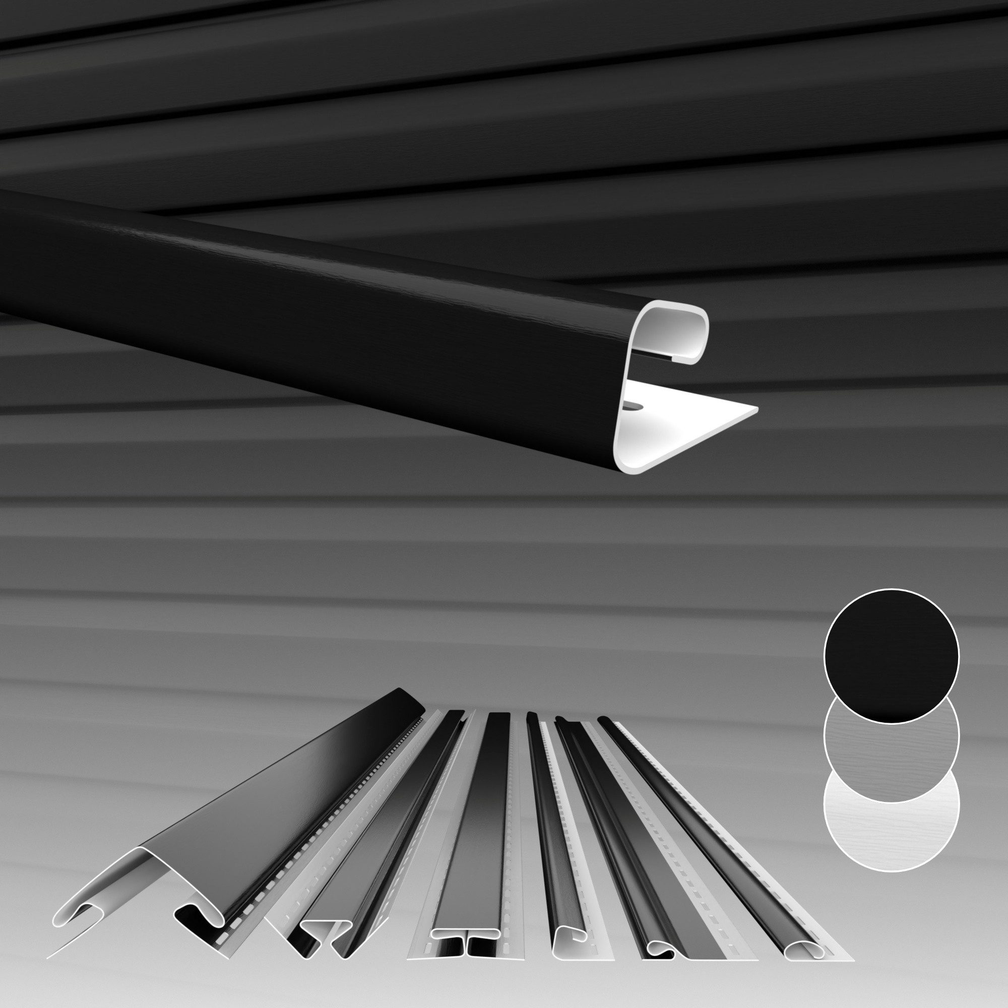 Hexim Verkleidungspaneel, (Siding Fassadenpaneele außen Fassadenverkleidung günstig online kaufen