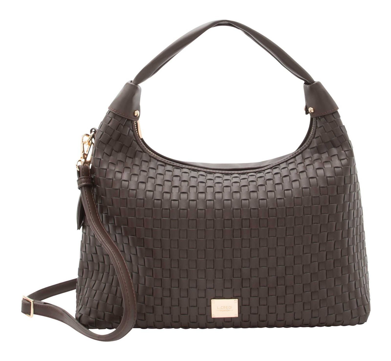 L. CREDI Schultertasche Hobo Bag