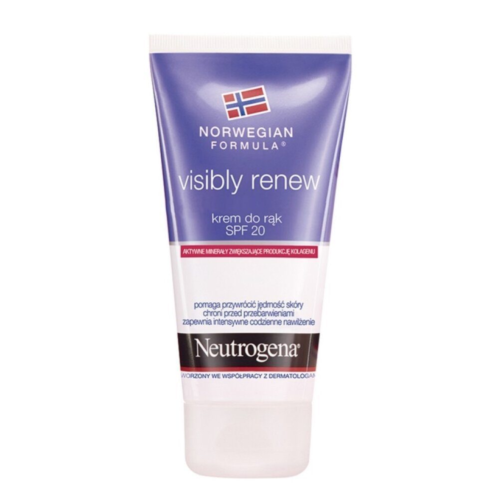 Dr. Hauschka Nagelpflegecreme Neutrogena Norwegische Formel Sichtbar erneuern Handcreme SPF 20 75ml