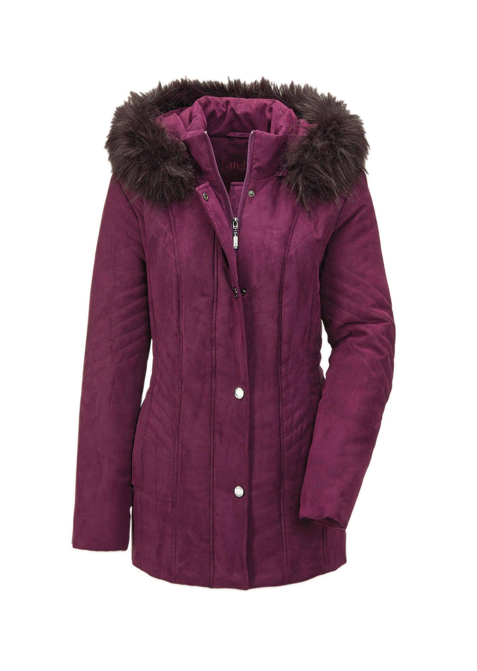 GOLDNER Steppjacke Steppjacke mit Kapuze Longjacke mit Stehkragen, Knopf- u günstig online kaufen